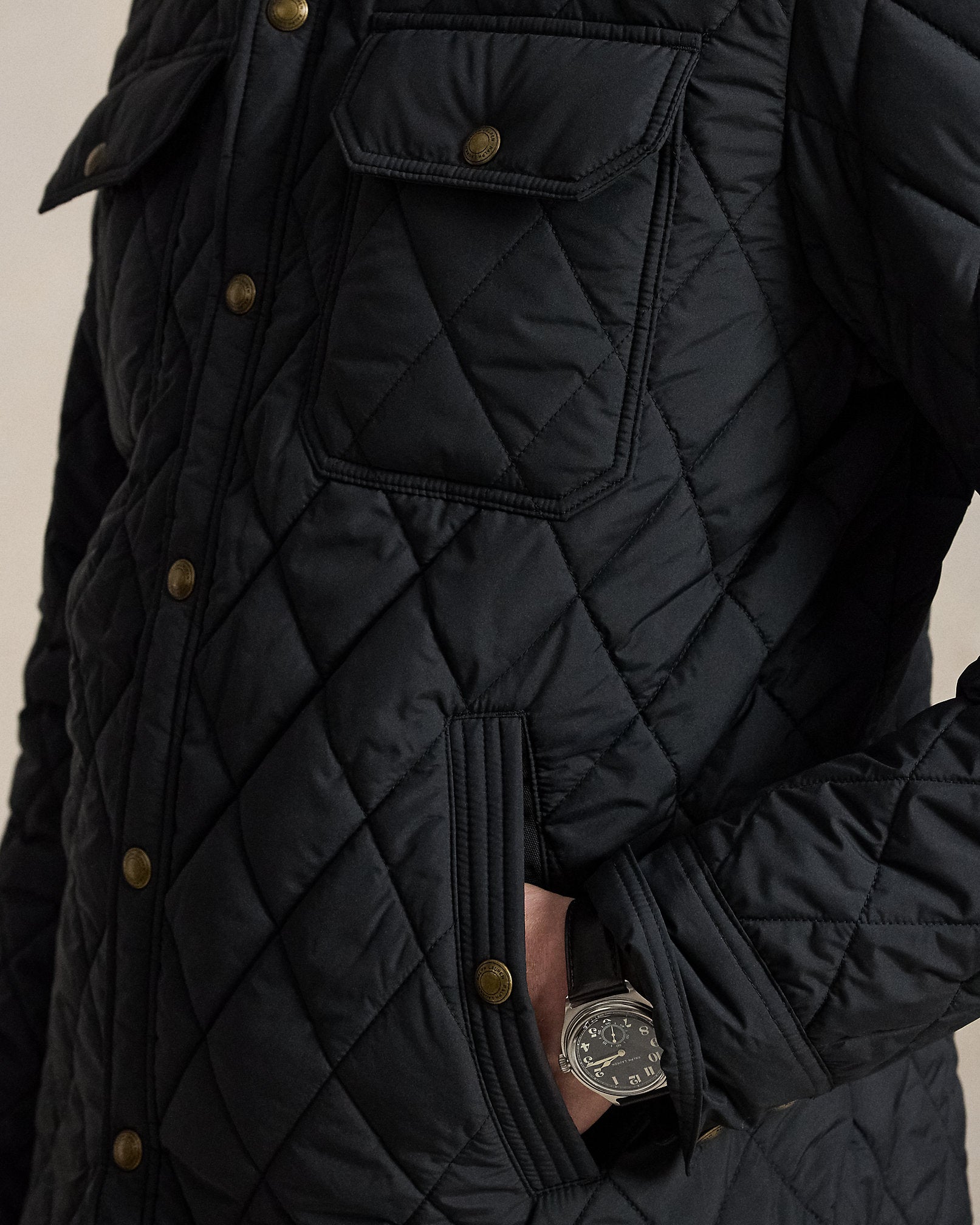 Ralph Lauren The Beaton Quilted Shacket