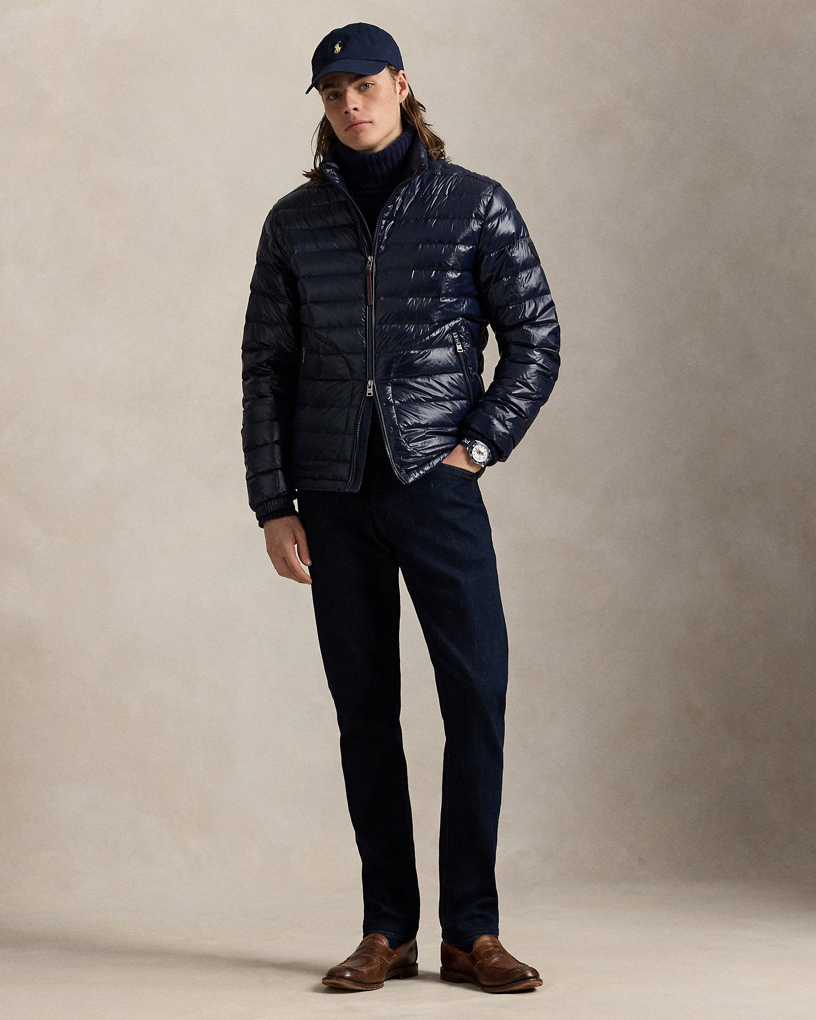 Ralph Lauren The Stewart Glossed Down Jacket