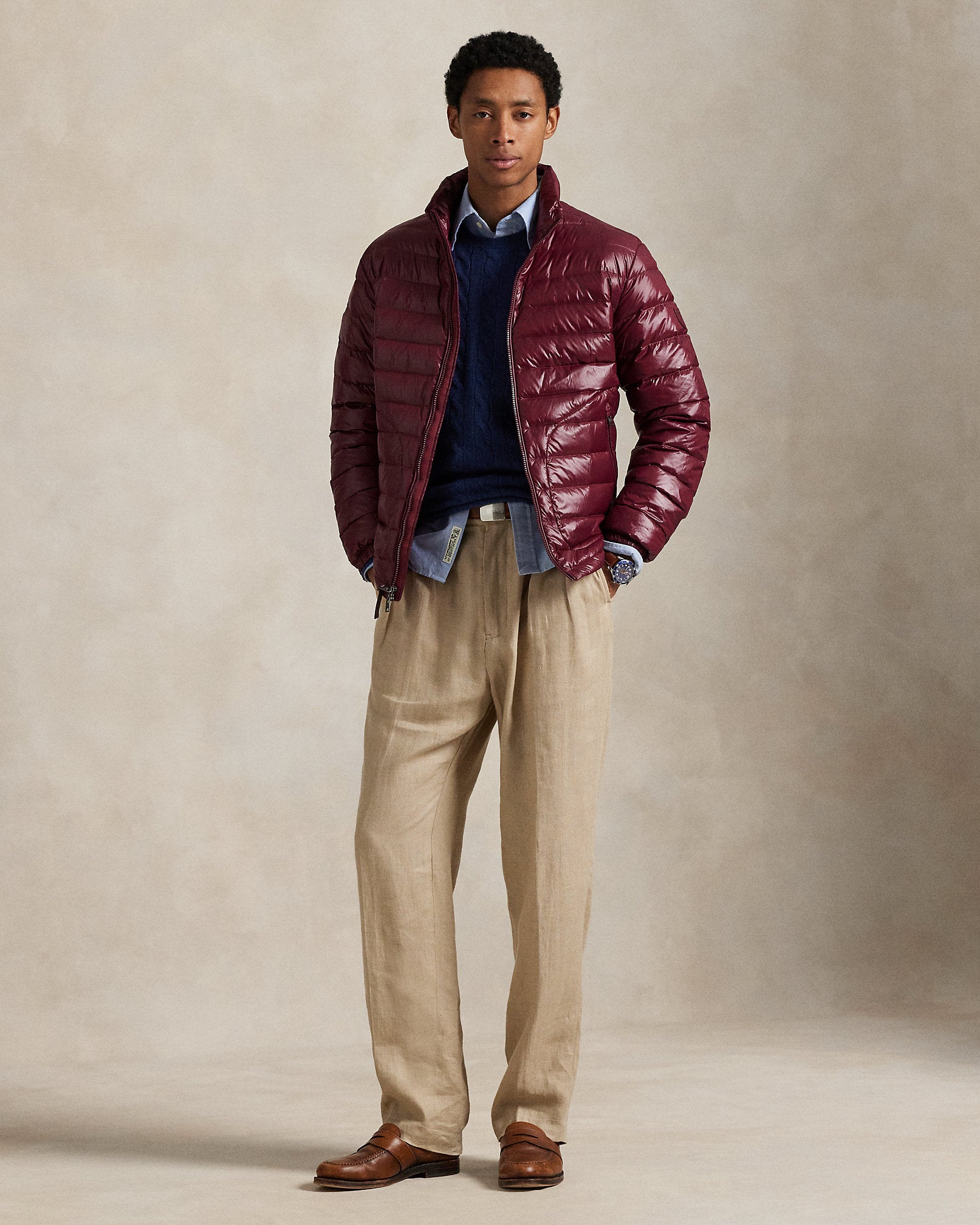Ralph Lauren The Stewart Glossed Down Jacket