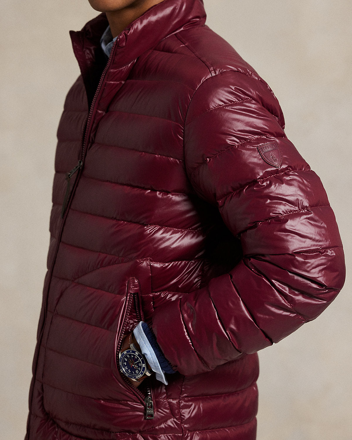 Ralph Lauren The Stewart Glossed Down Jacket
