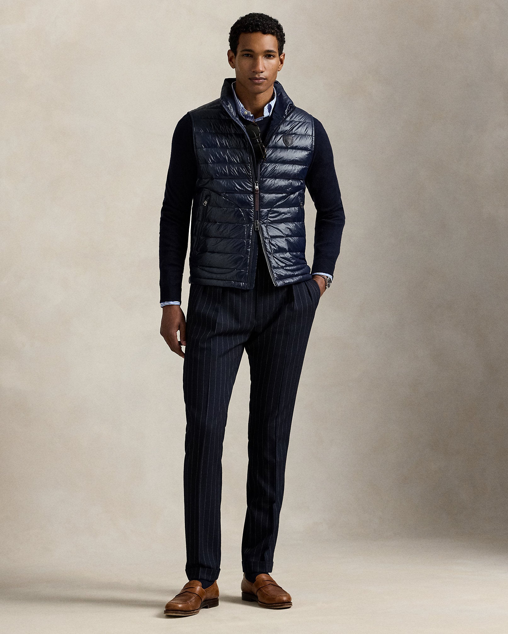 Ralph Lauren The Stewart Glossed Down Vest