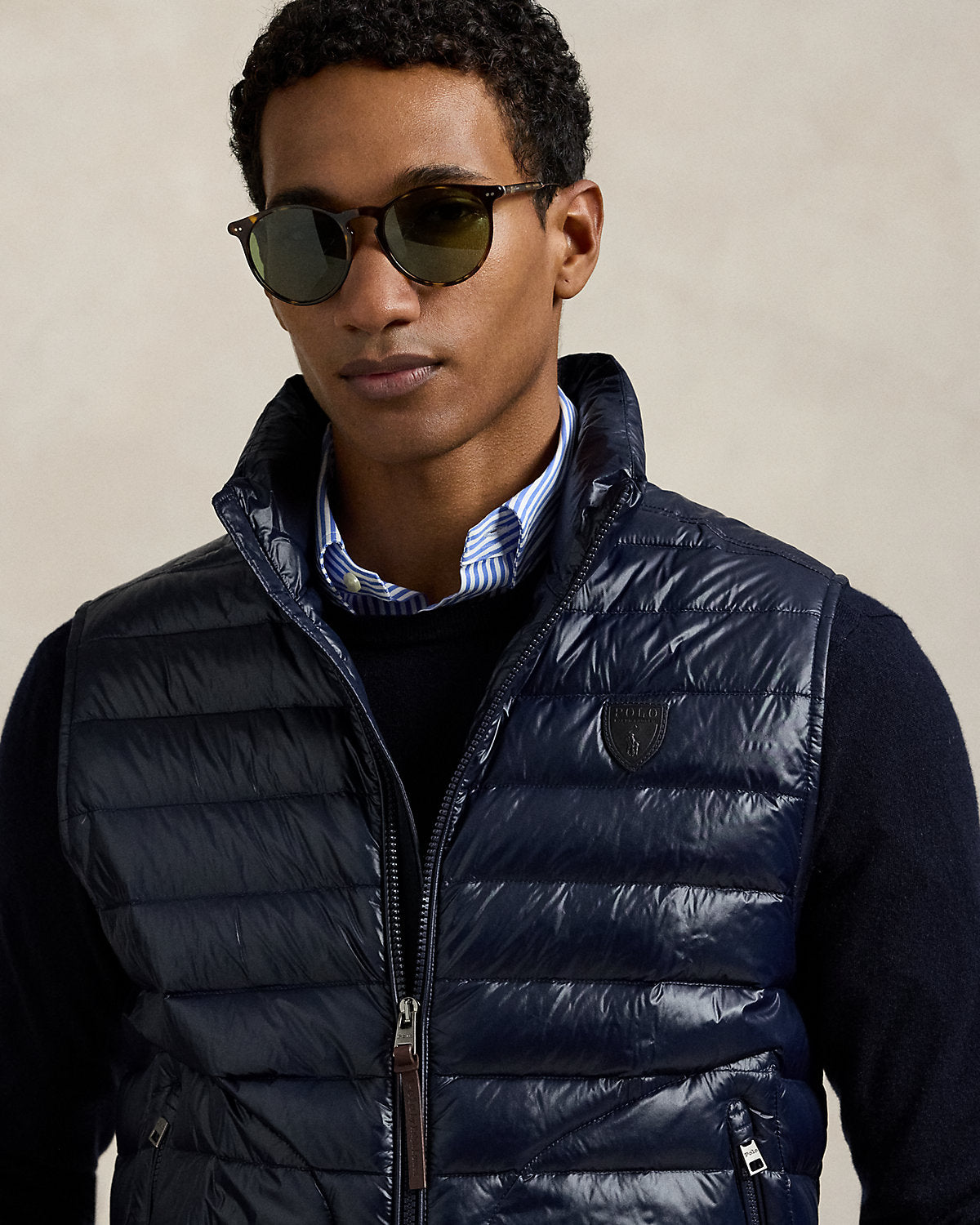 Ralph Lauren The Stewart Glossed Down Vest