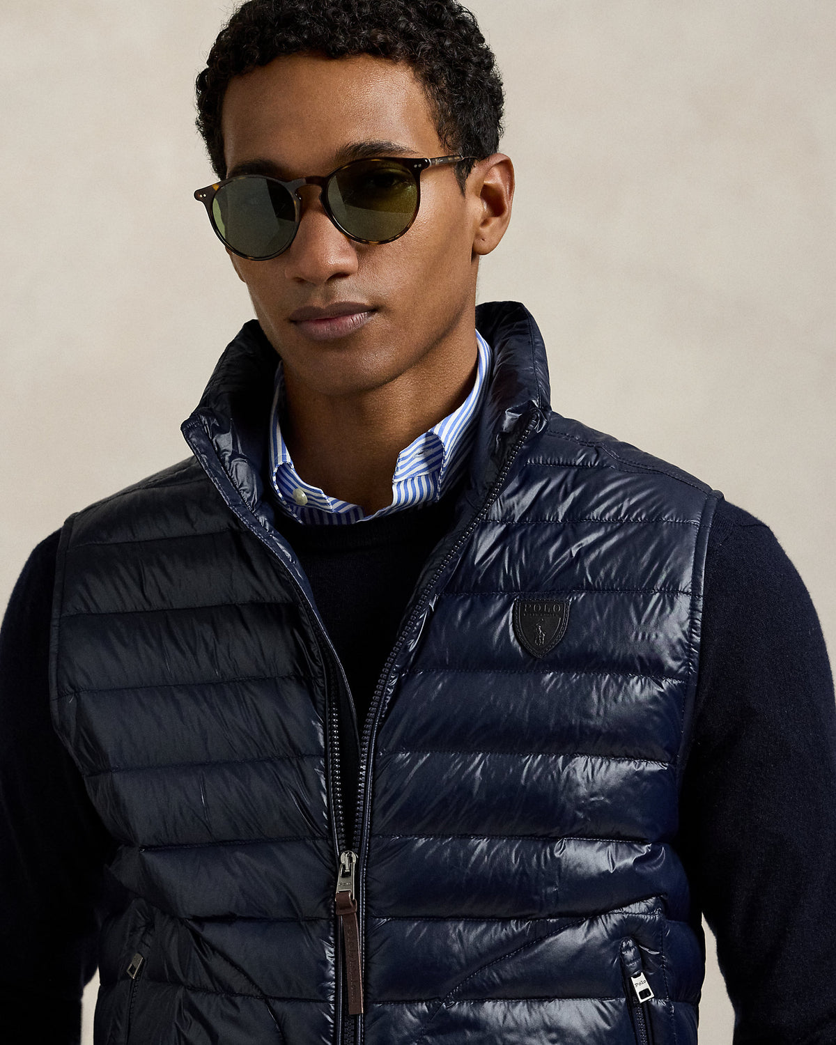 Ralph Lauren The Stewart Glossed Down Vest