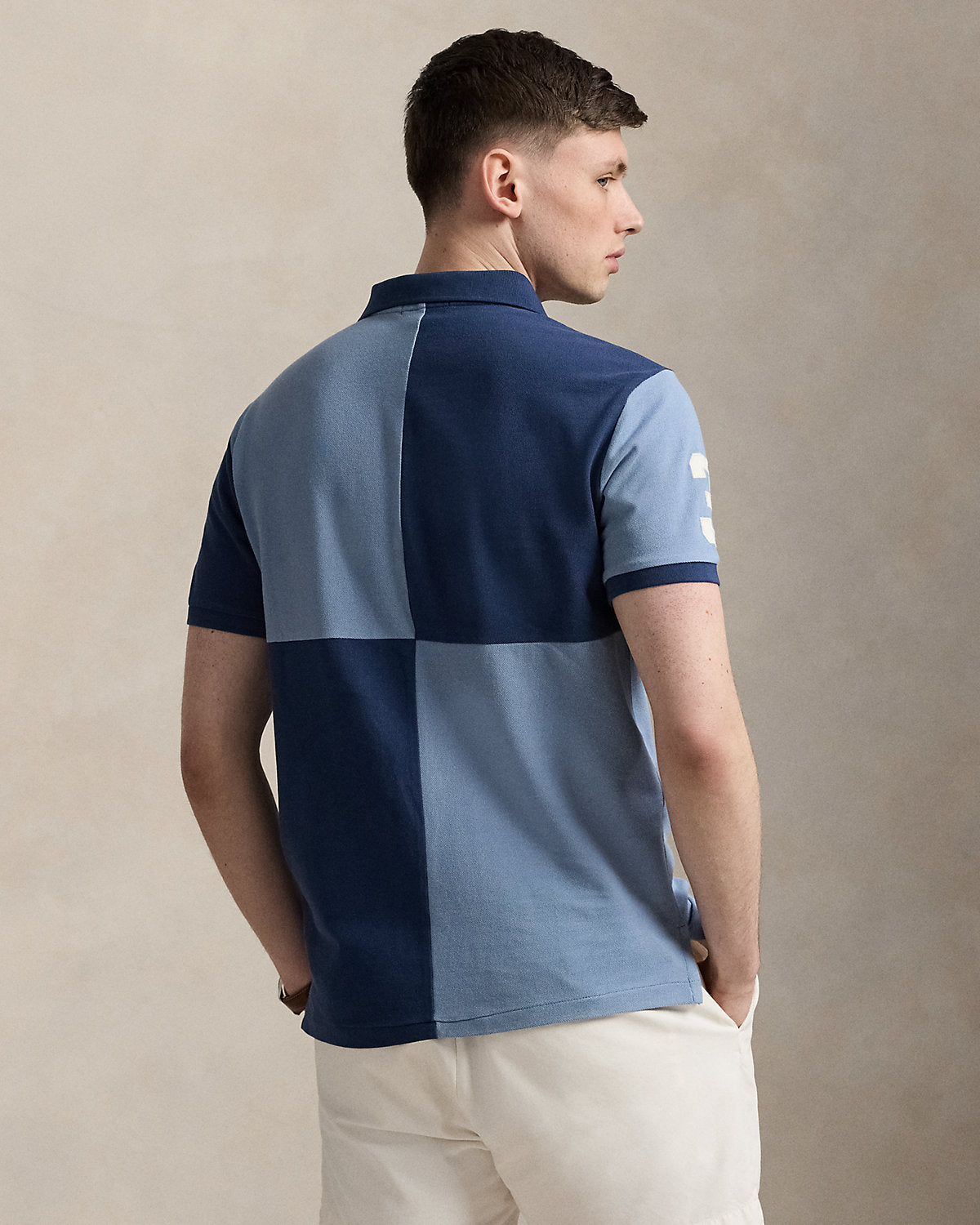 Ralph Lauren Custom Slim Fit Big Pony Mesh Polo Shirt