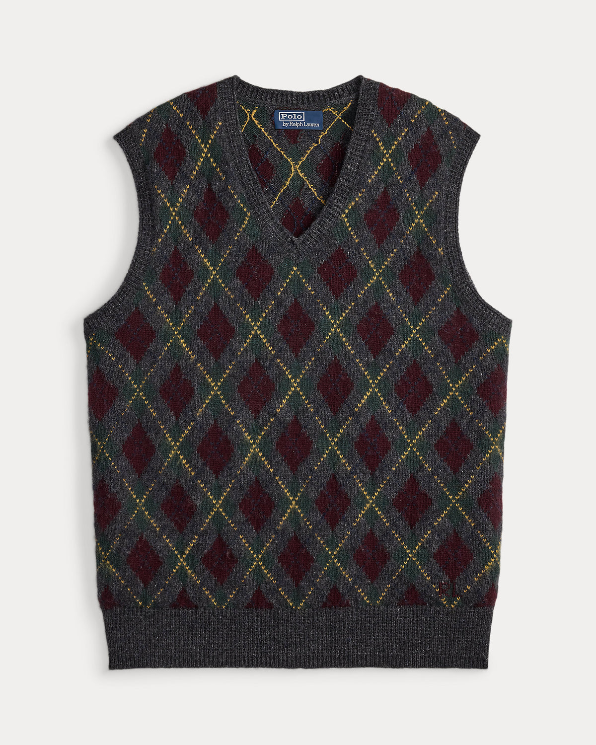 Ralph Lauren Argyle WoolCashmere Sweater Vest