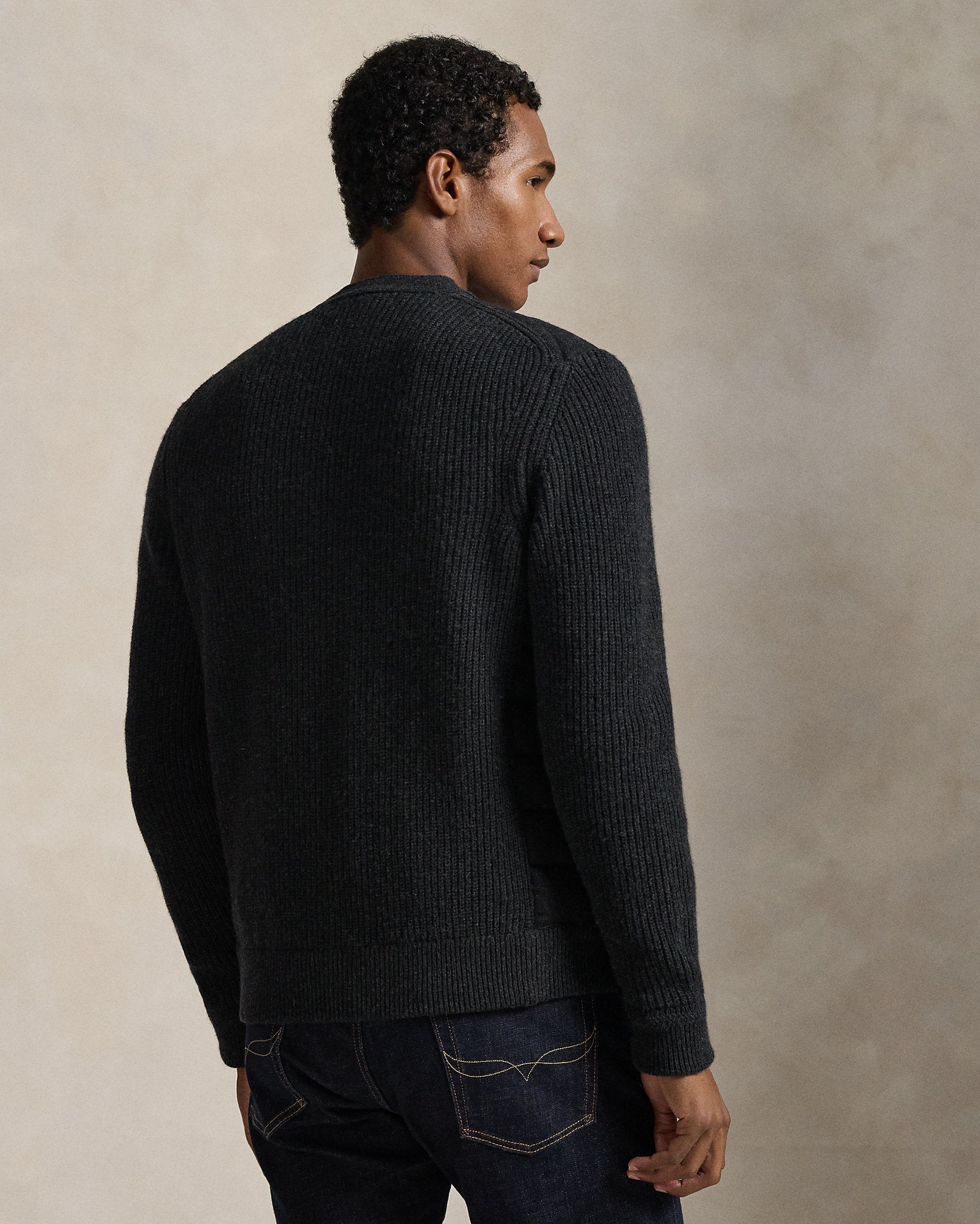 Ralph Lauren WoolCashmere Hybrid Cardigan