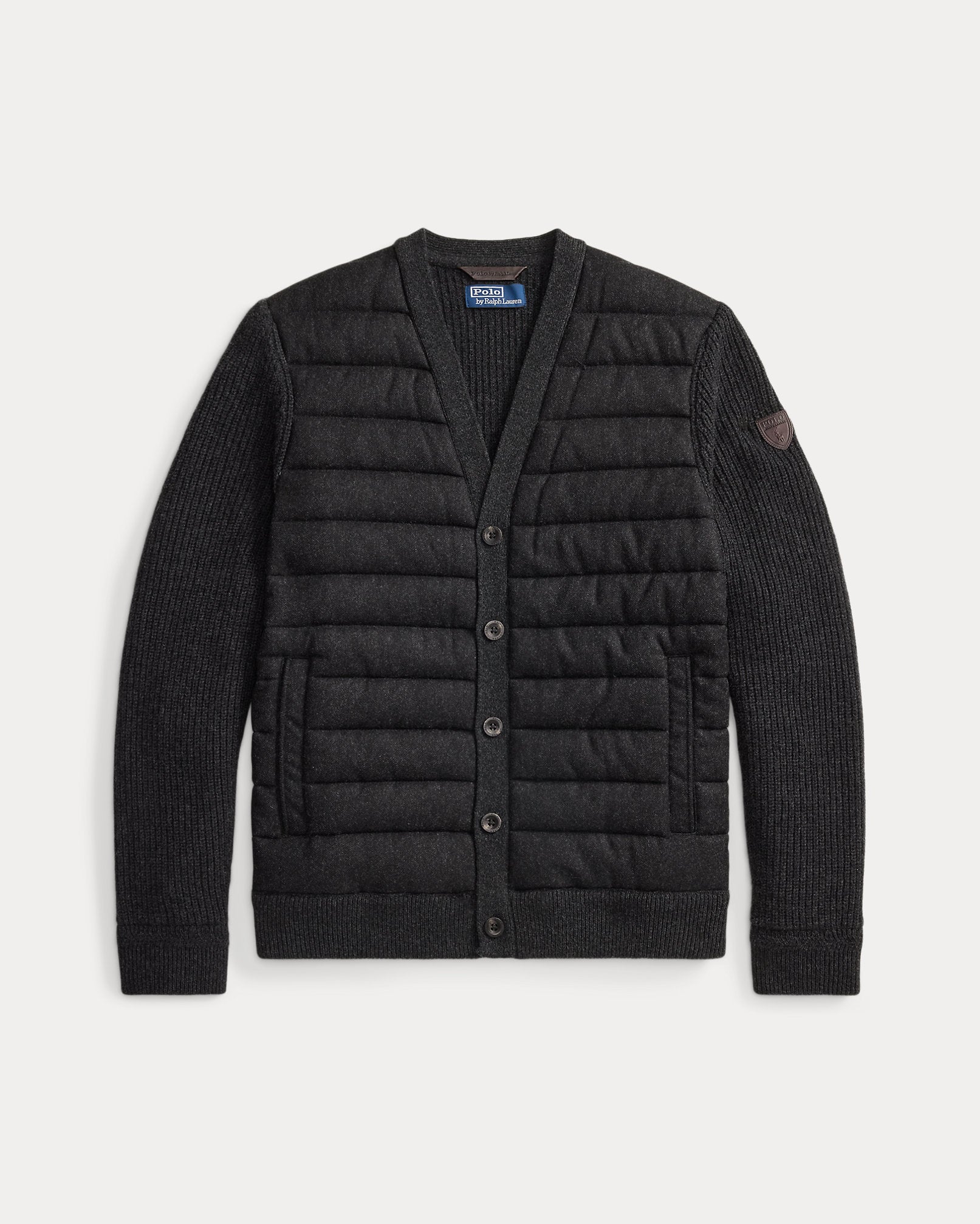 Ralph Lauren WoolCashmere Hybrid Cardigan