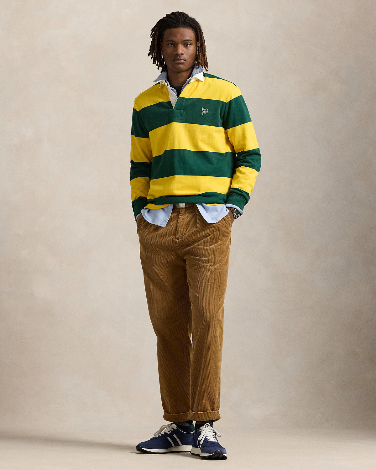 Ralph Lauren Classic Fit Embroidered Rugby Shirt