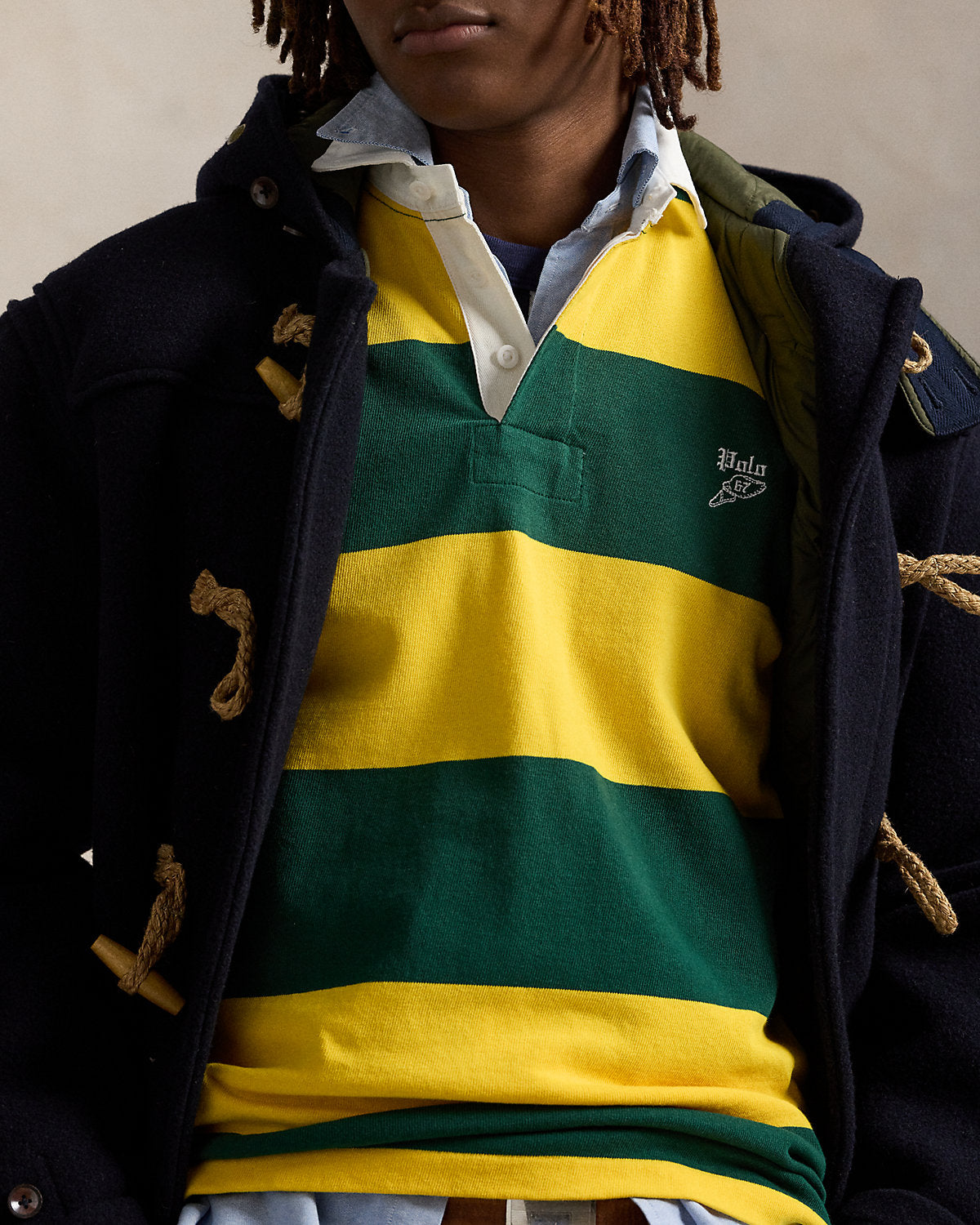 Ralph Lauren Classic Fit Embroidered Rugby Shirt