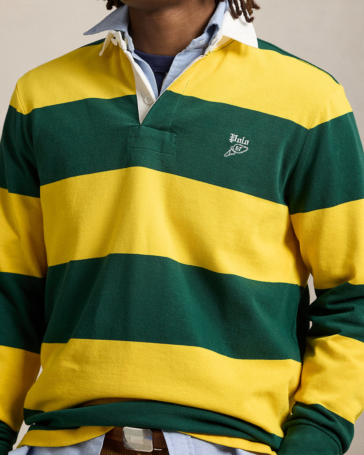 Ralph Lauren Classic Fit Embroidered Rugby Shirt