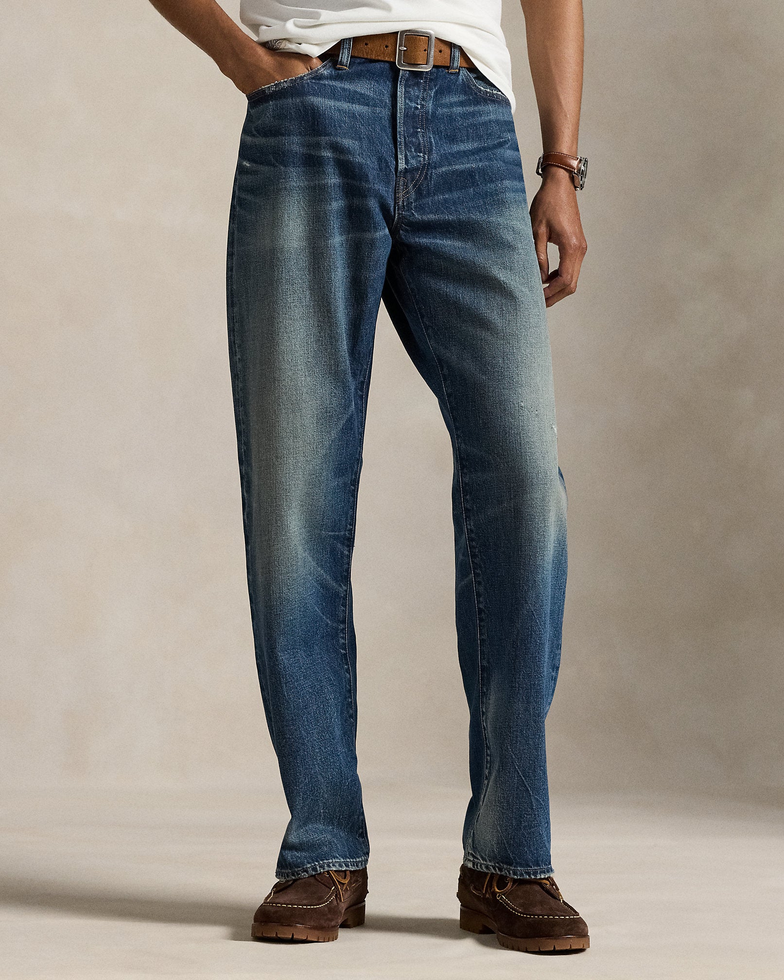 Ralph Lauren Vintage Classic Distressed Jean