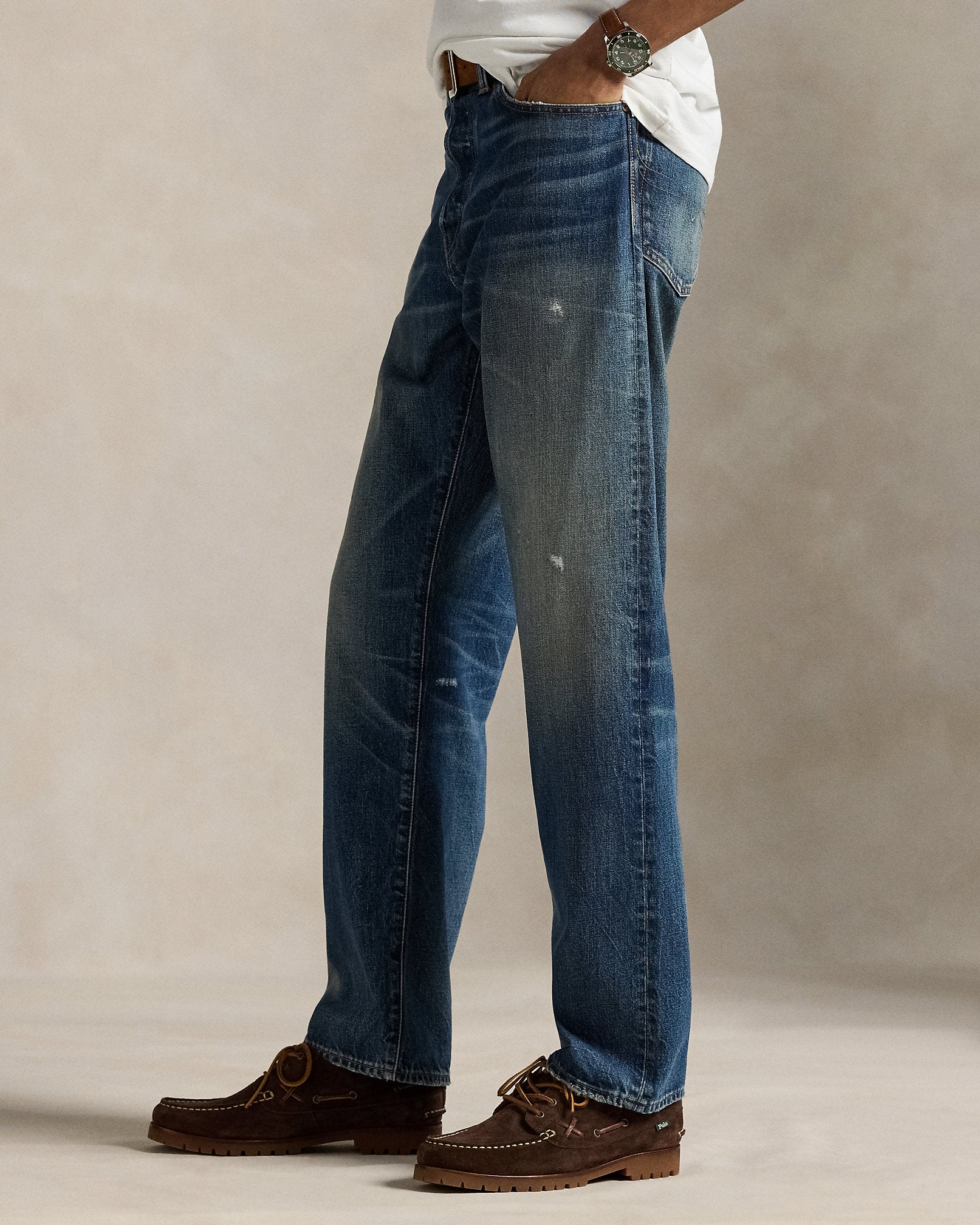Ralph Lauren Vintage Classic Distressed Jean