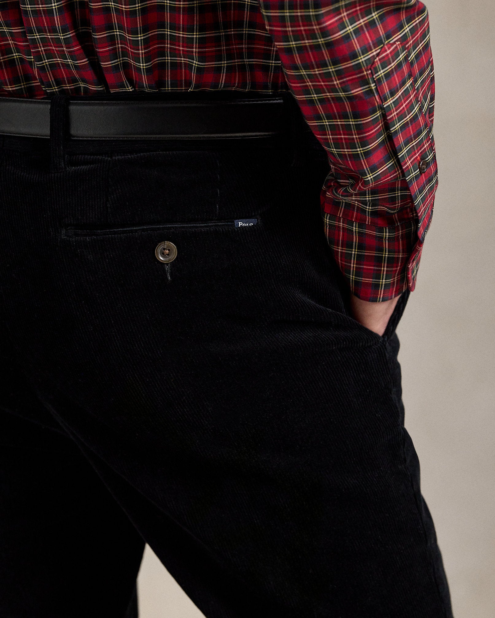 Ralph Lauren Andover Slim Fit Stretch Corduroy Pant