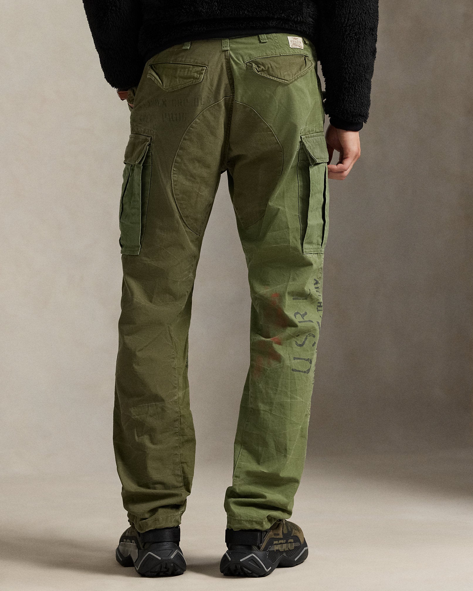 Ralph Lauren Classic Fit Patchwork Cargo Pant