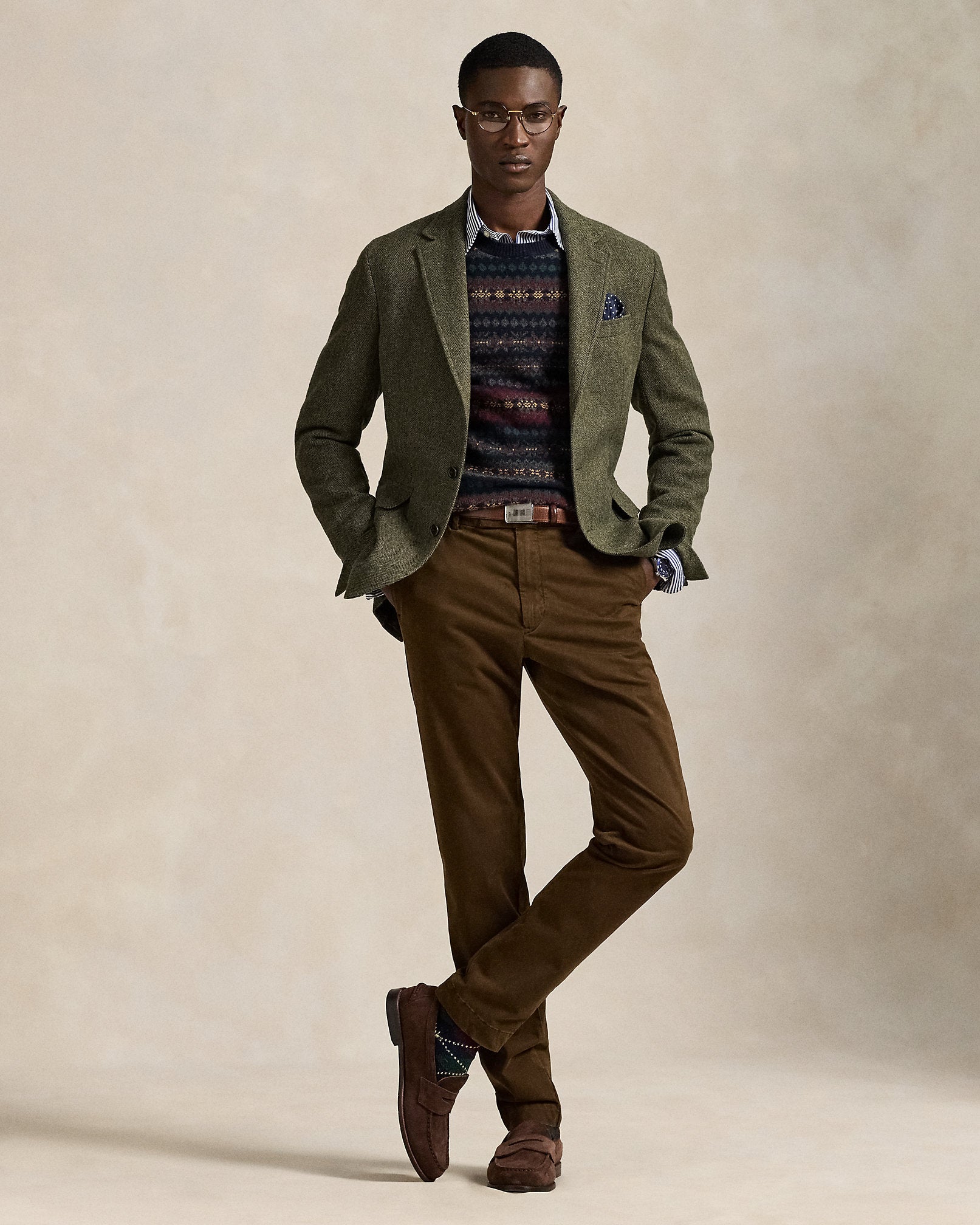 Ralph Lauren Jarrett Slim Fit Sateen Pant