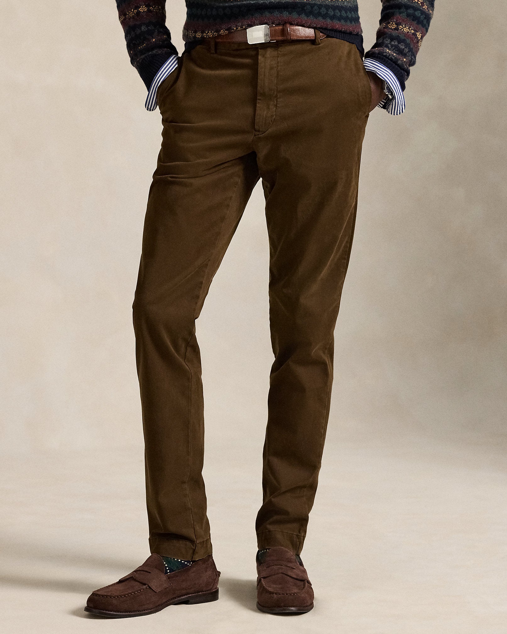 Ralph Lauren Jarrett Slim Fit Sateen Pant