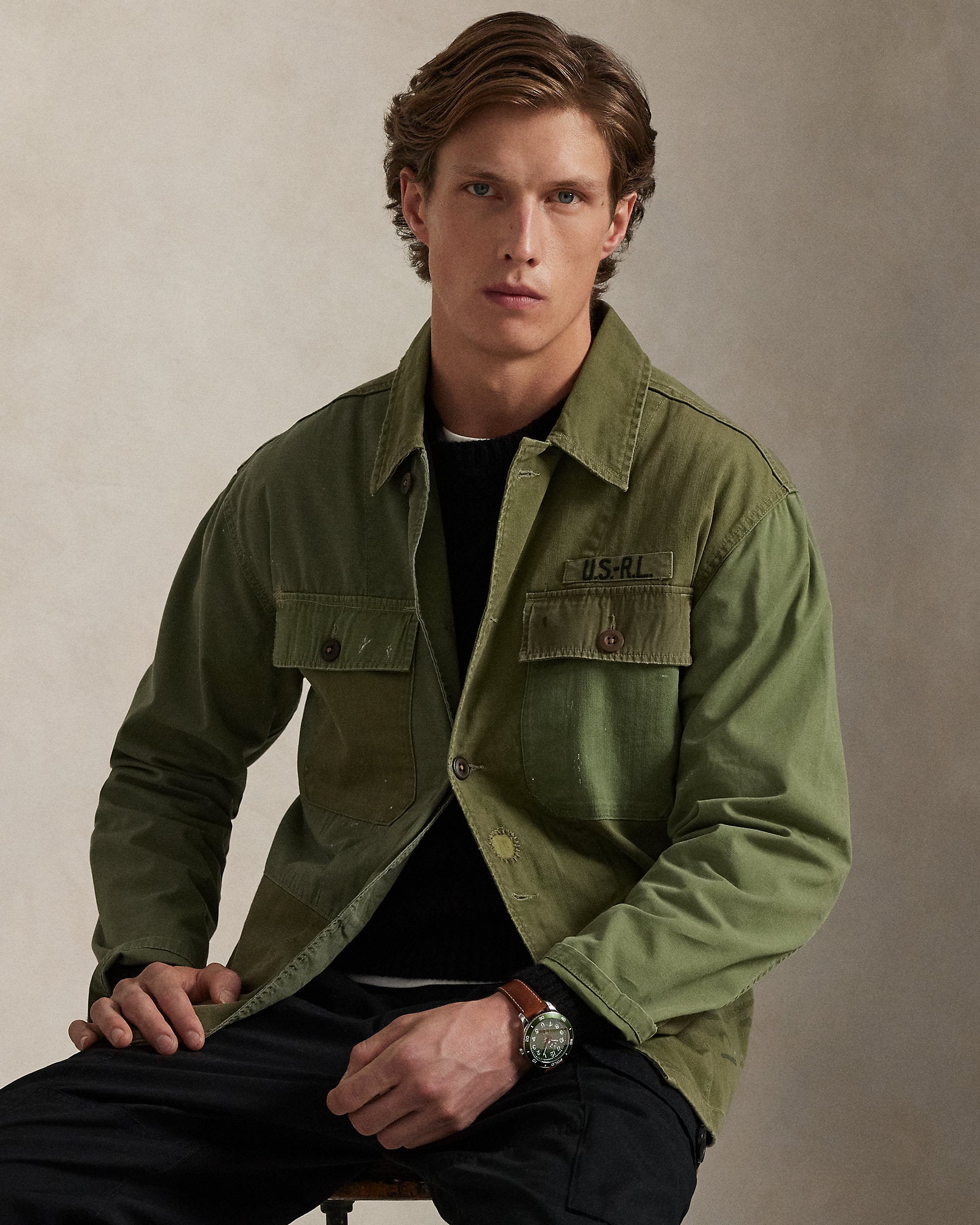 Ralph Lauren Patchwork Field Jacket