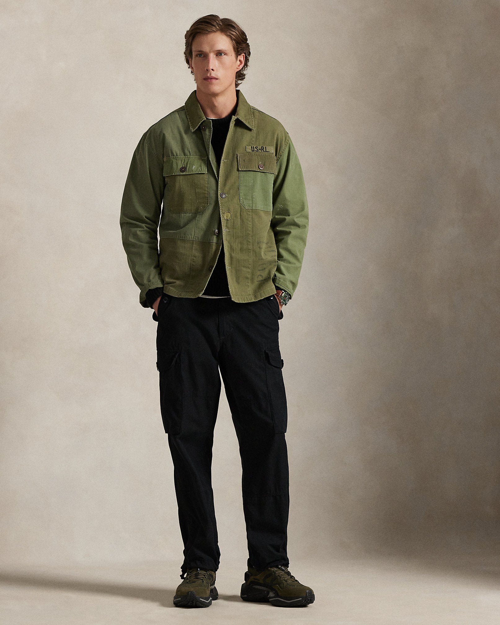 Ralph Lauren Patchwork Field Jacket