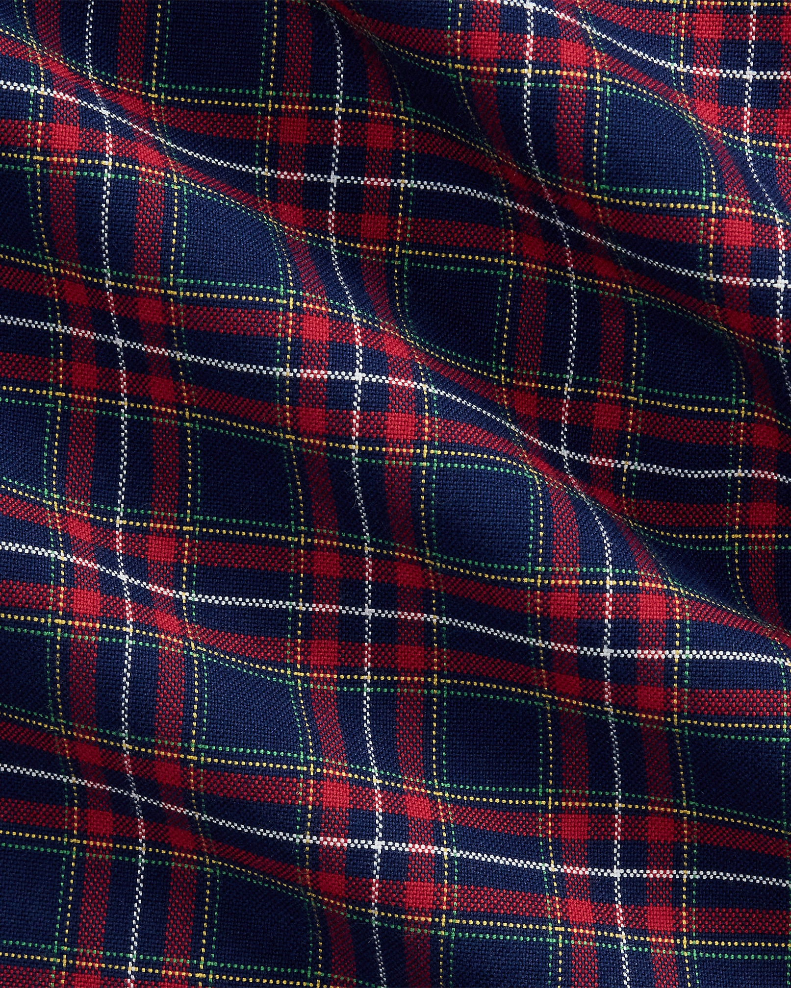 Ralph Lauren Classic Fit Plaid Oxford Shirt