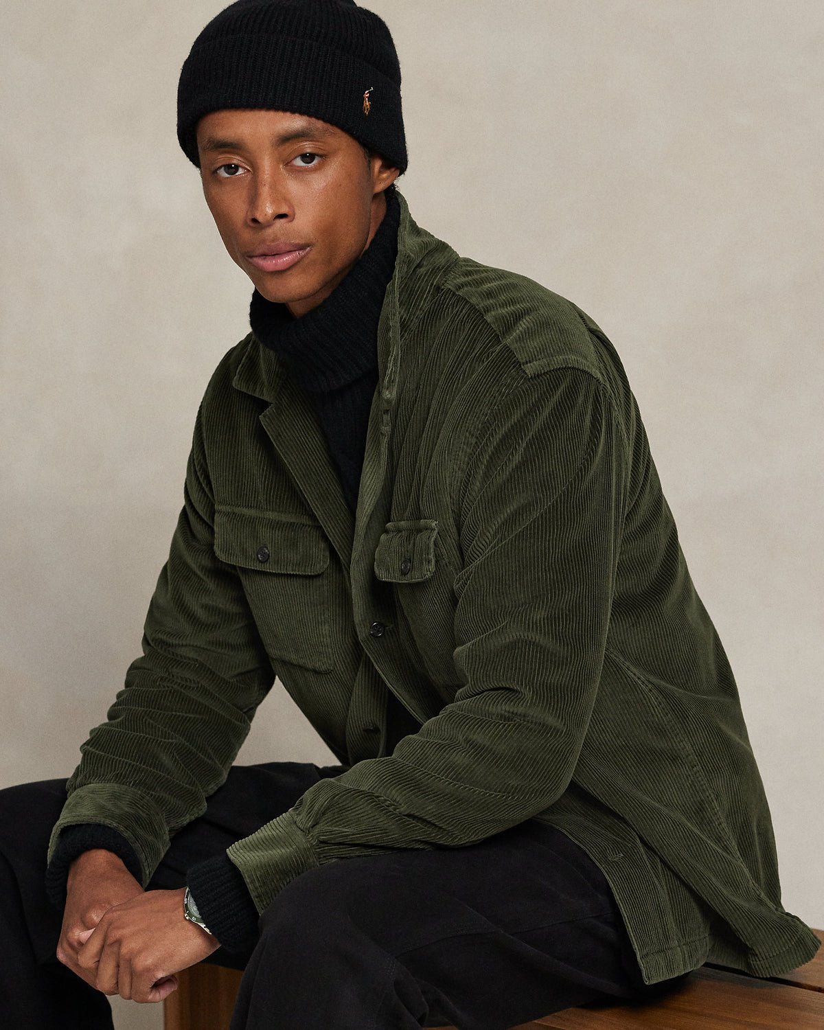 Ralph Lauren Corduroy Camp Overshirt
