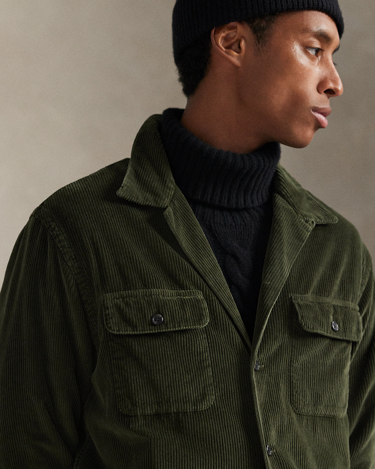 Ralph Lauren Corduroy Camp Overshirt