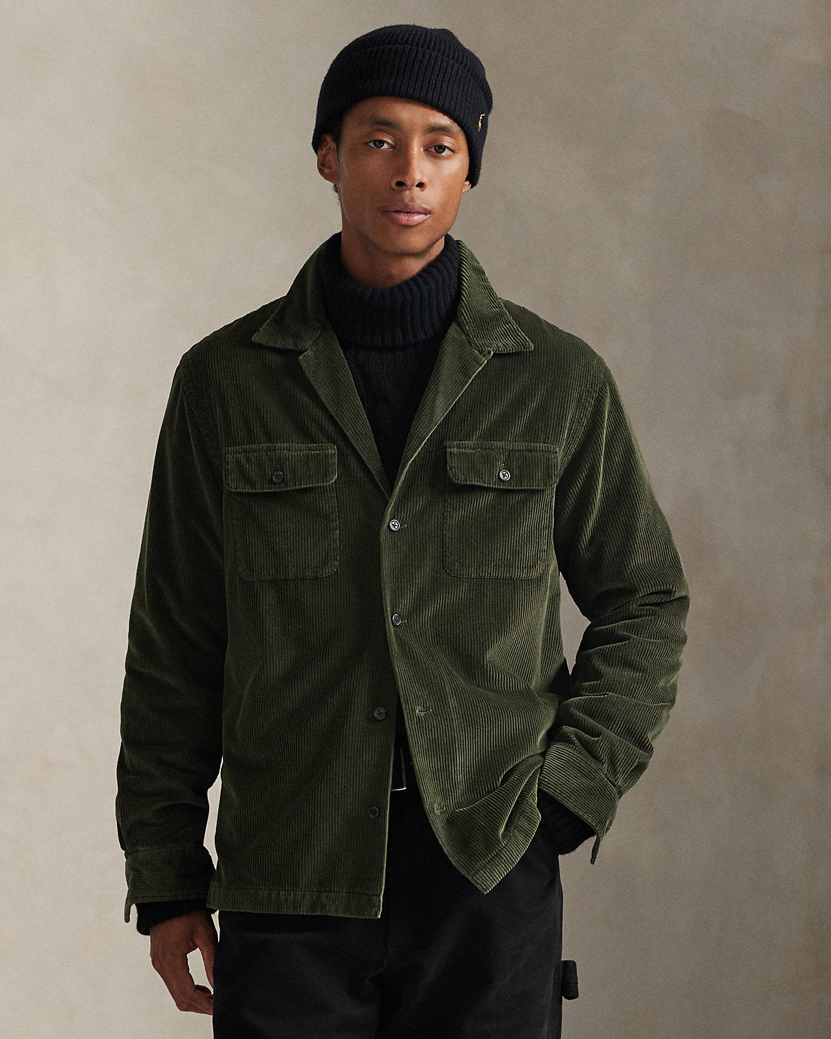 Ralph Lauren Corduroy Camp Overshirt