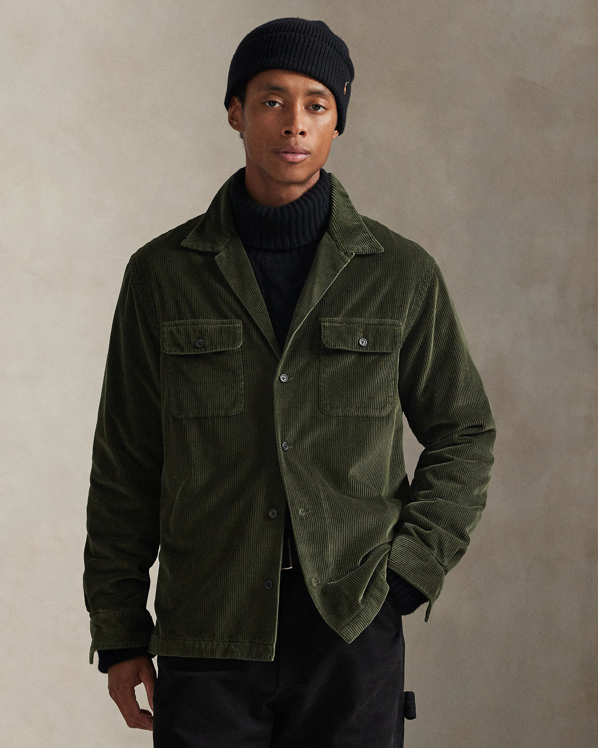 Ralph Lauren Corduroy Camp Overshirt