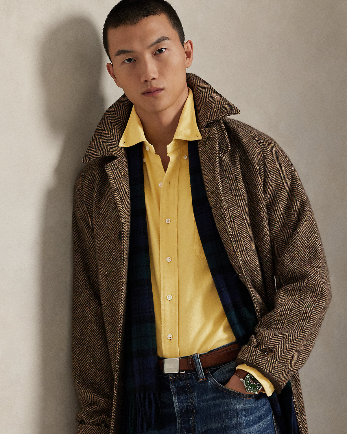 Ralph Lauren Classic Fit Brushed Twill Shirt