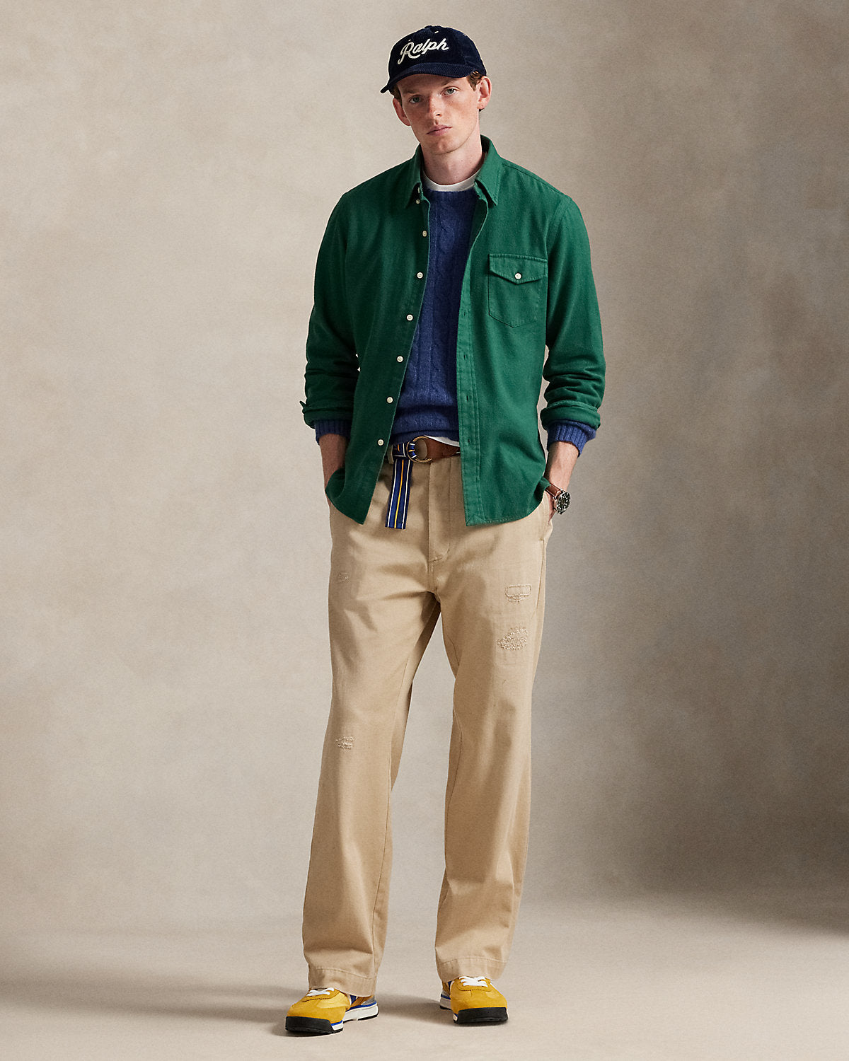 Ralph Lauren Classic Fit Brushed Twill Shirt