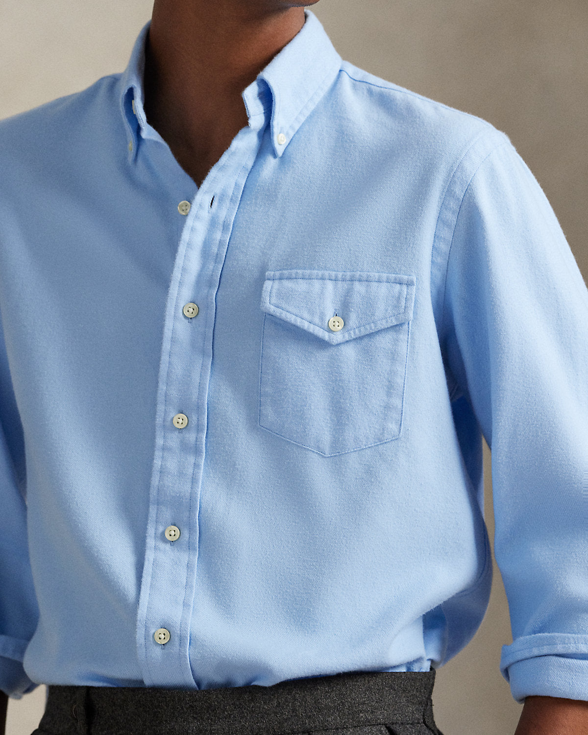 Ralph Lauren Classic Fit Brushed Twill Shirt