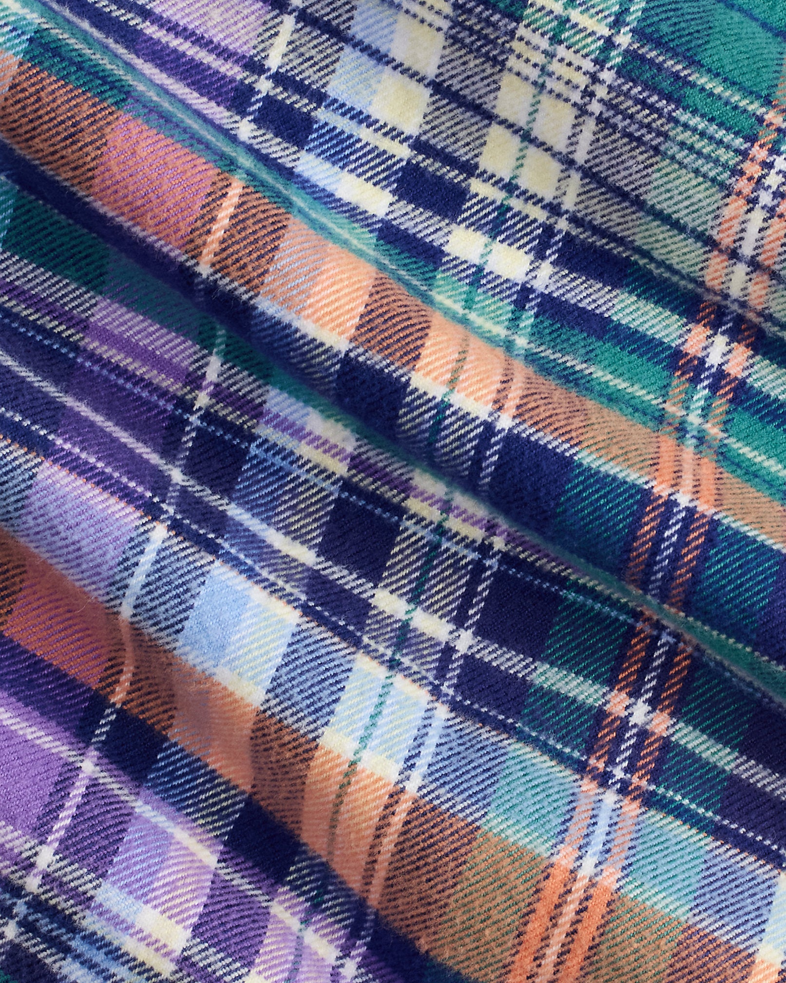 Ralph Lauren Classic Fit Plaid Brushed Twill Shirt