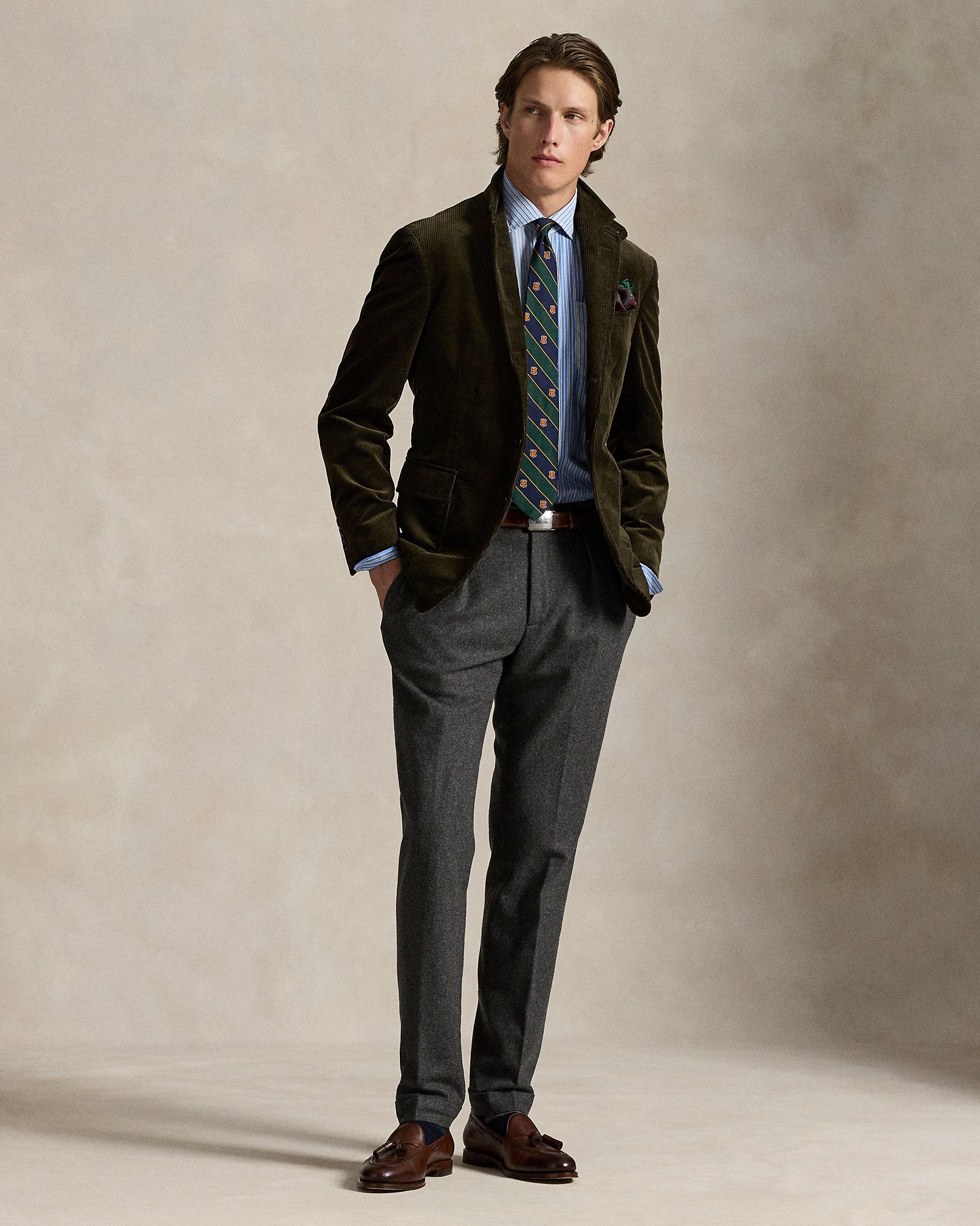 Ralph Lauren Classic Fit Striped Fun Shirt