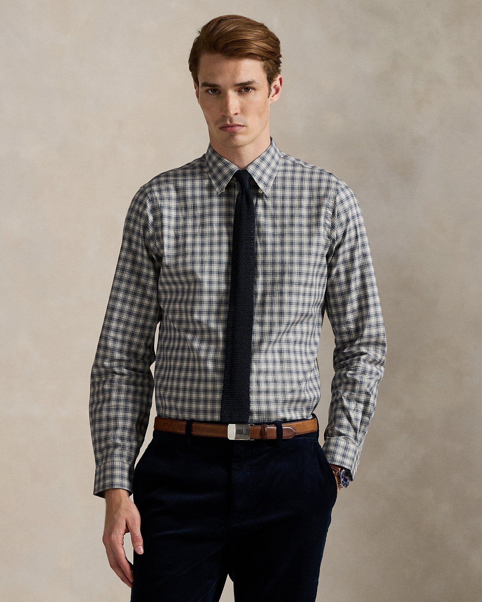 Ralph Lauren Classic Fit Plaid Twill Shirt
