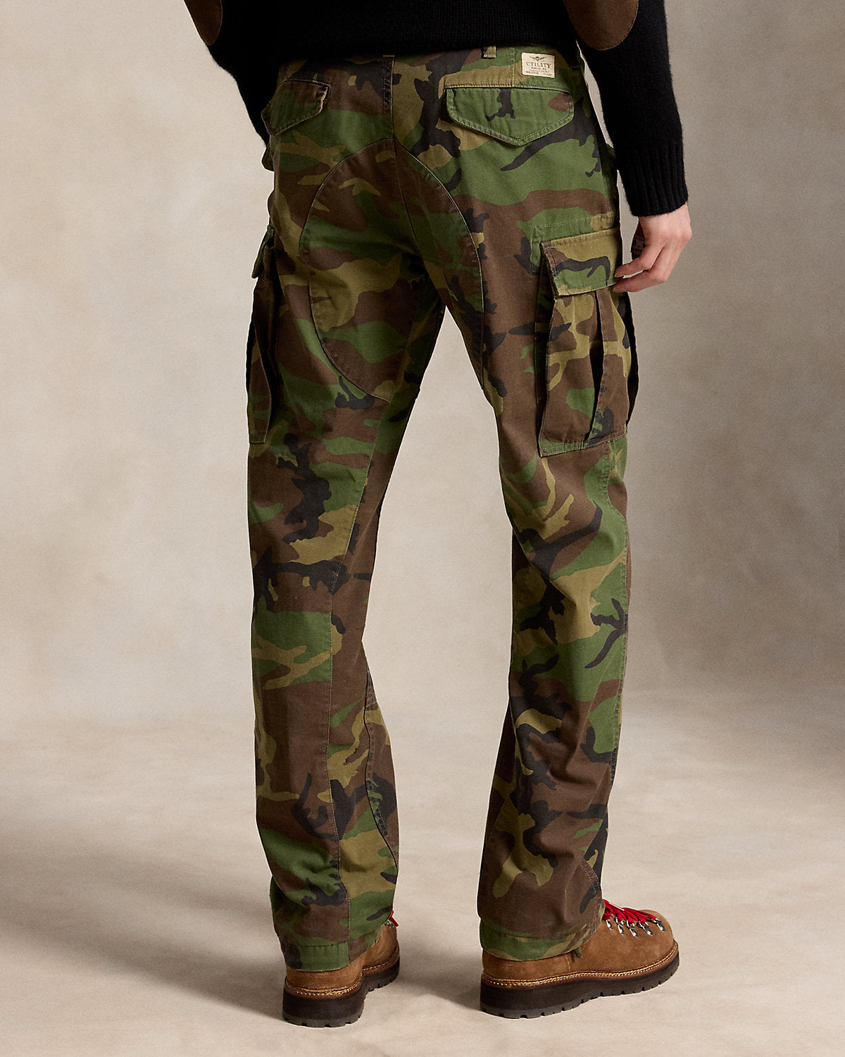 Ralph Lauren Classic Fit Camo Canvas Cargo Pant