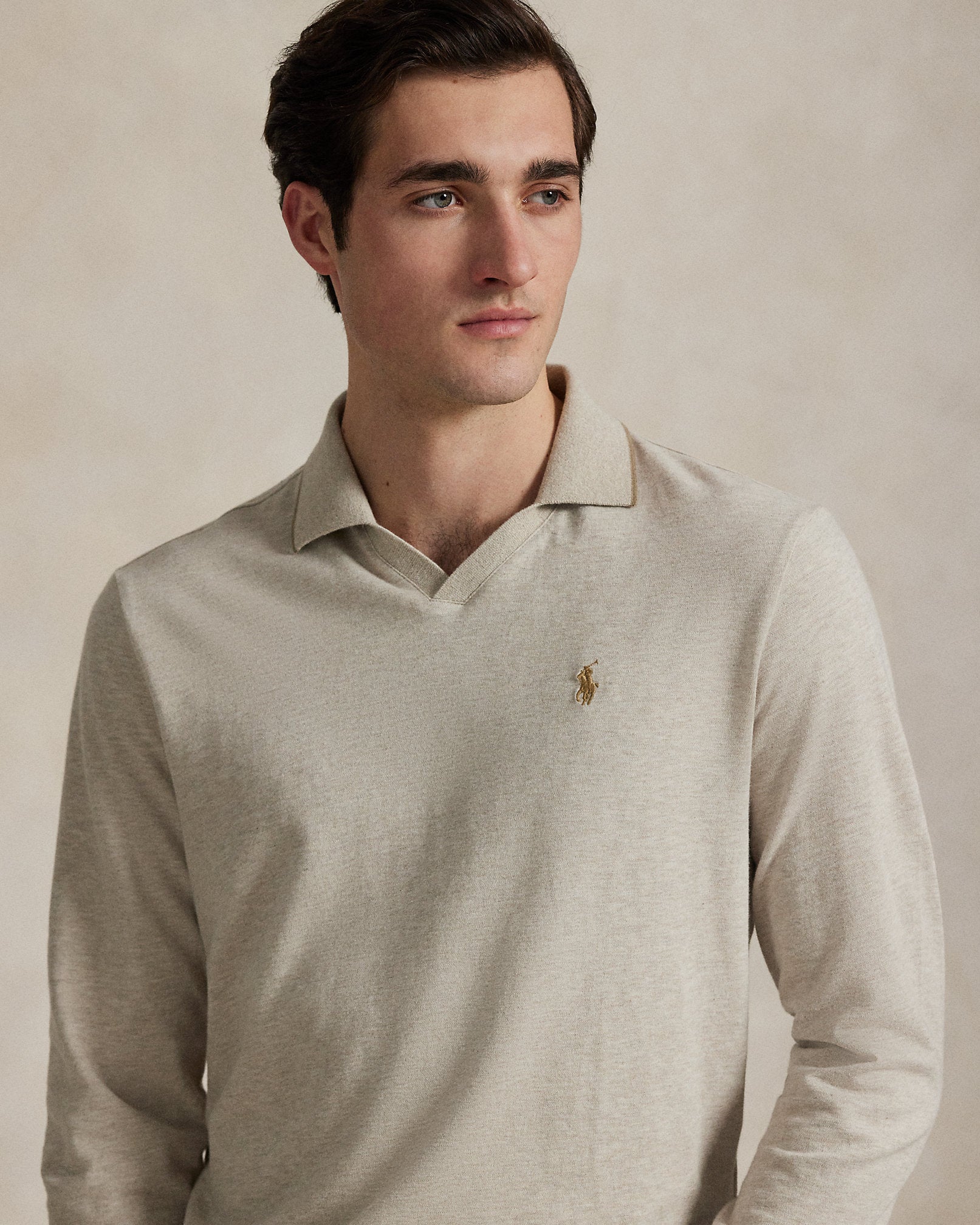 Ralph Lauren Textured Jersey Polo Shirt