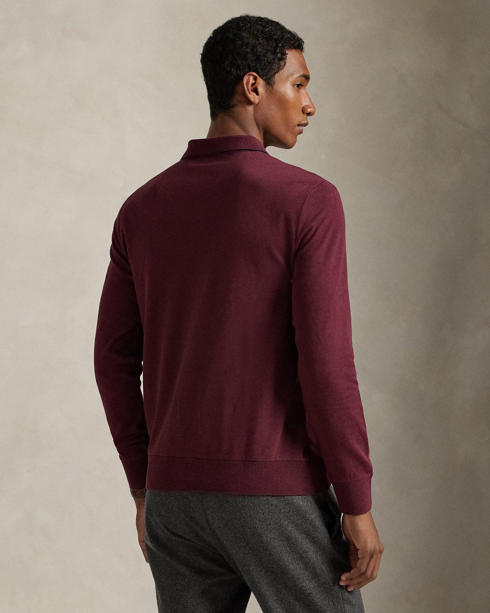 Ralph Lauren Textured Jersey Polo Shirt