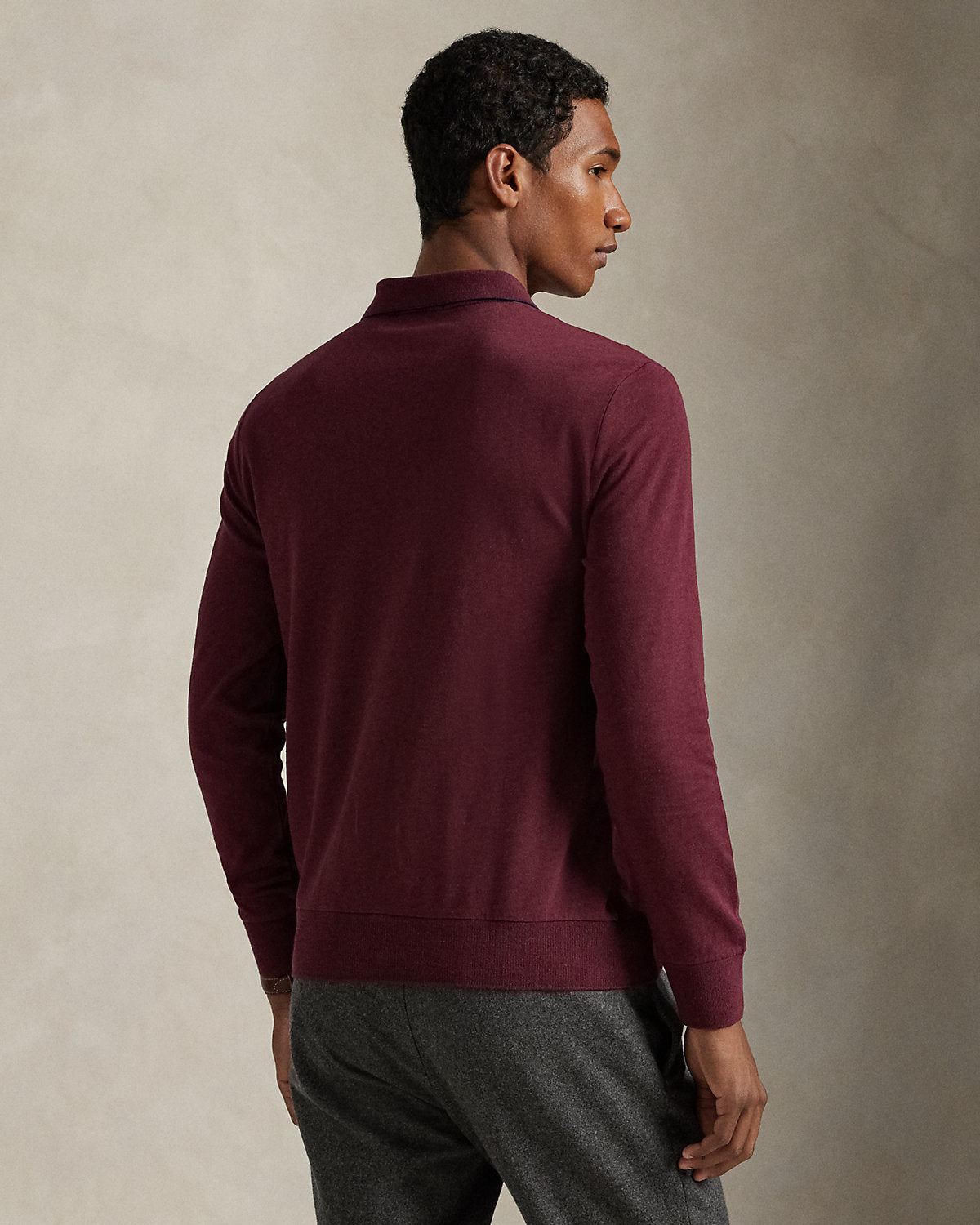 Ralph Lauren Textured Jersey Polo Shirt