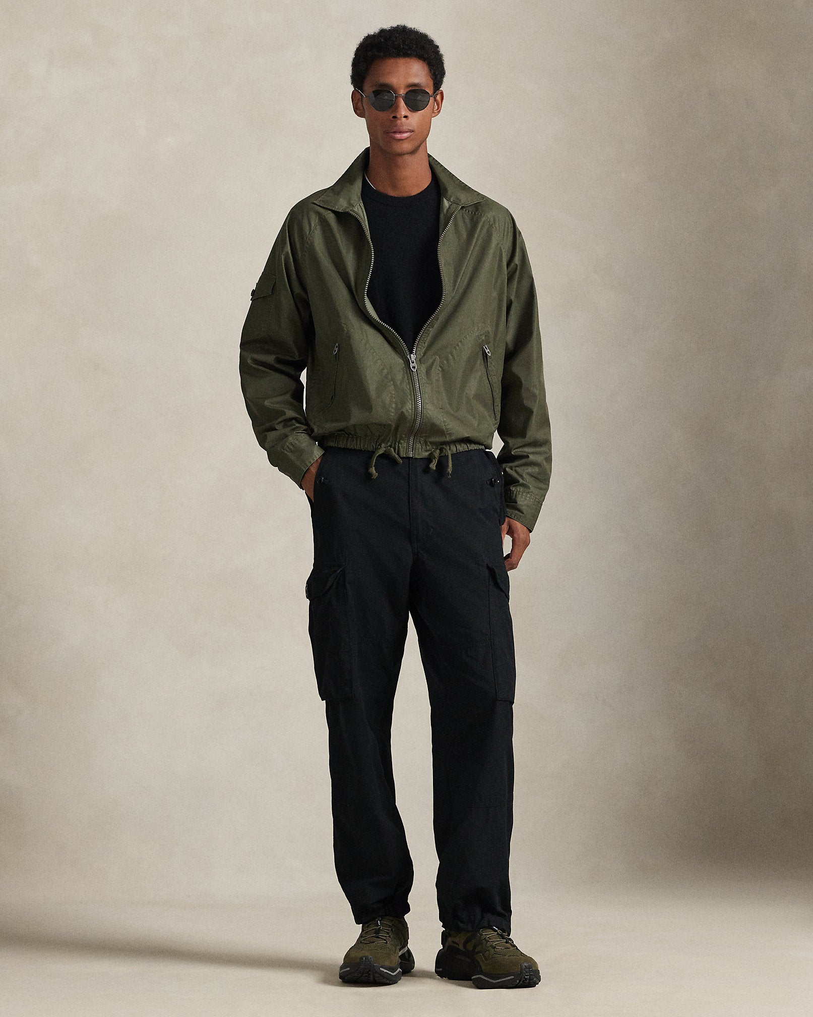 Ralph Lauren CottonBlend Coachs Jacket