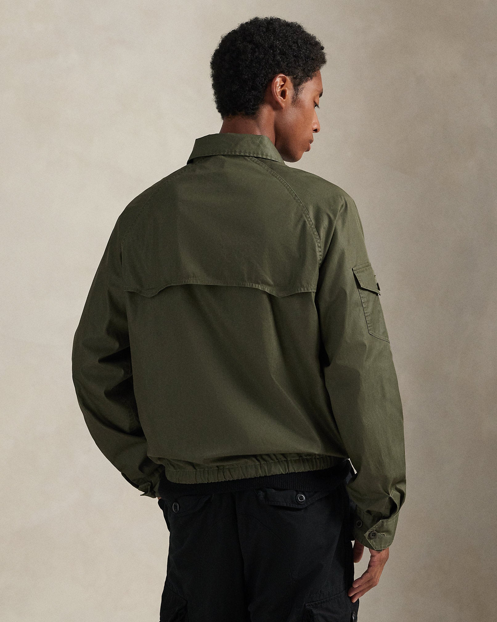 Ralph Lauren CottonBlend Coachs Jacket