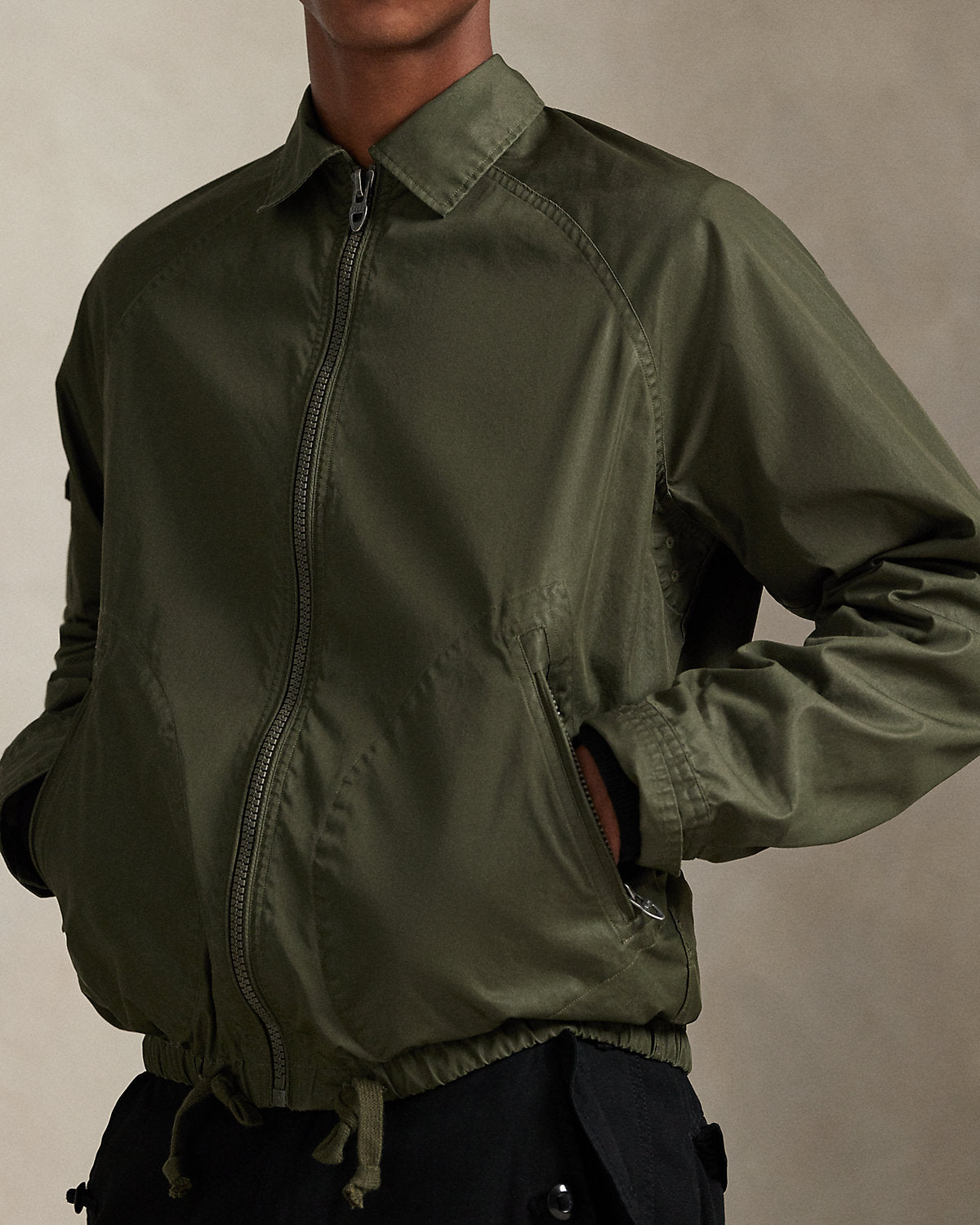 Ralph Lauren CottonBlend Coachs Jacket