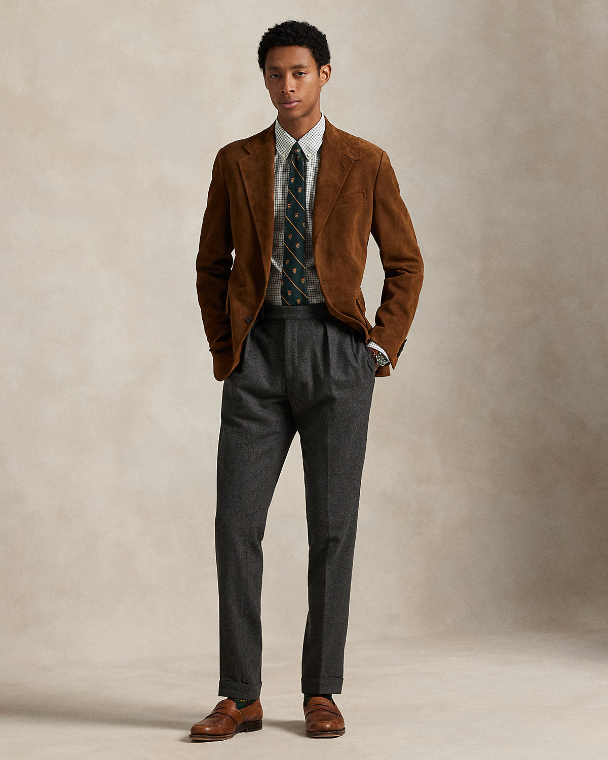 Ralph Lauren Classic Fit Tattersall Poplin Shirt
