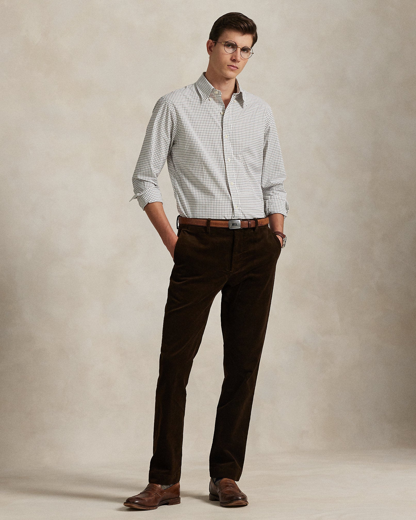 Ralph Lauren Classic Fit Tattersall Poplin Shirt