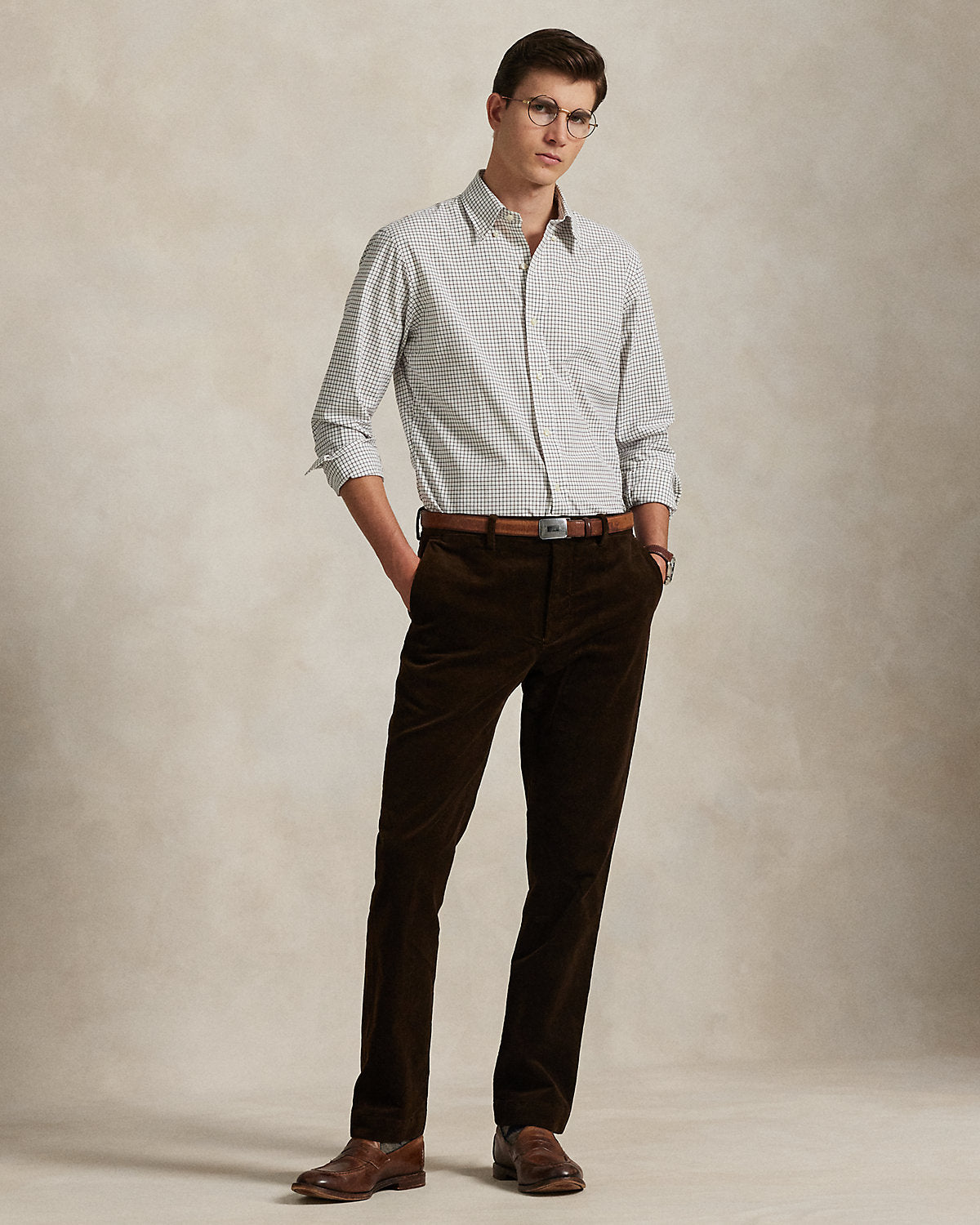 Ralph Lauren Classic Fit Tattersall Poplin Shirt
