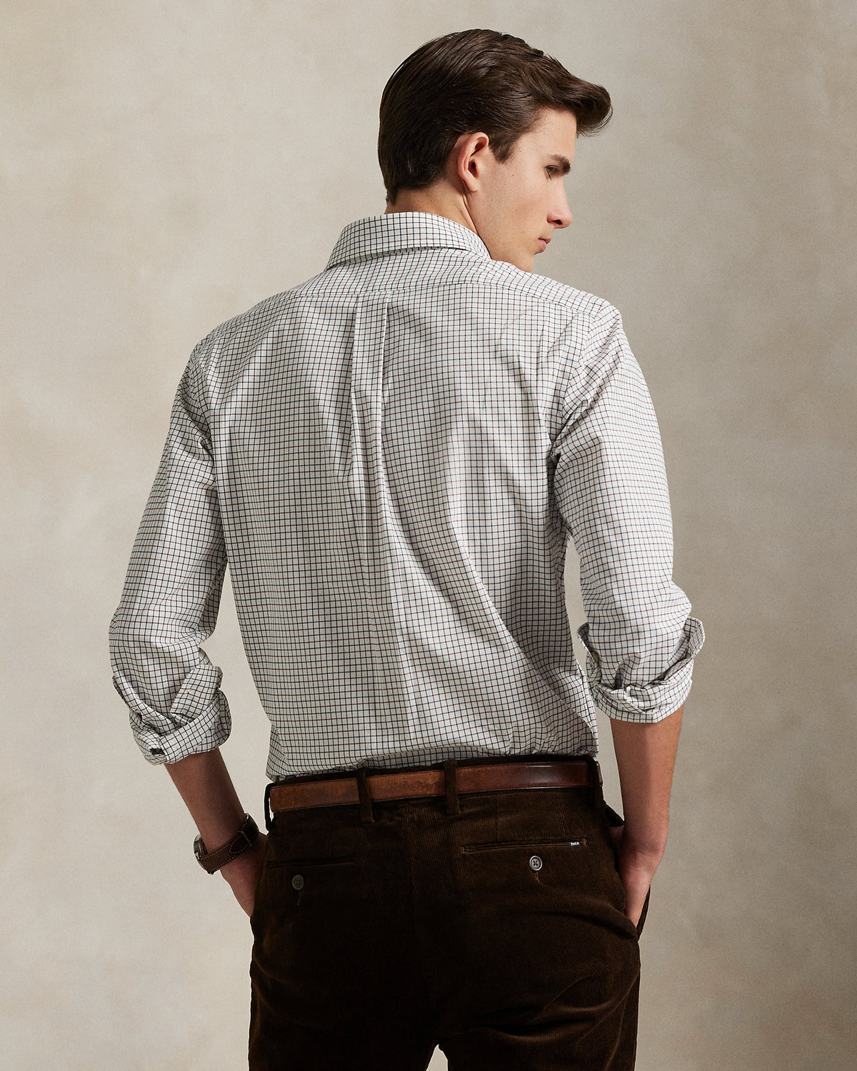 Ralph Lauren Classic Fit Tattersall Poplin Shirt