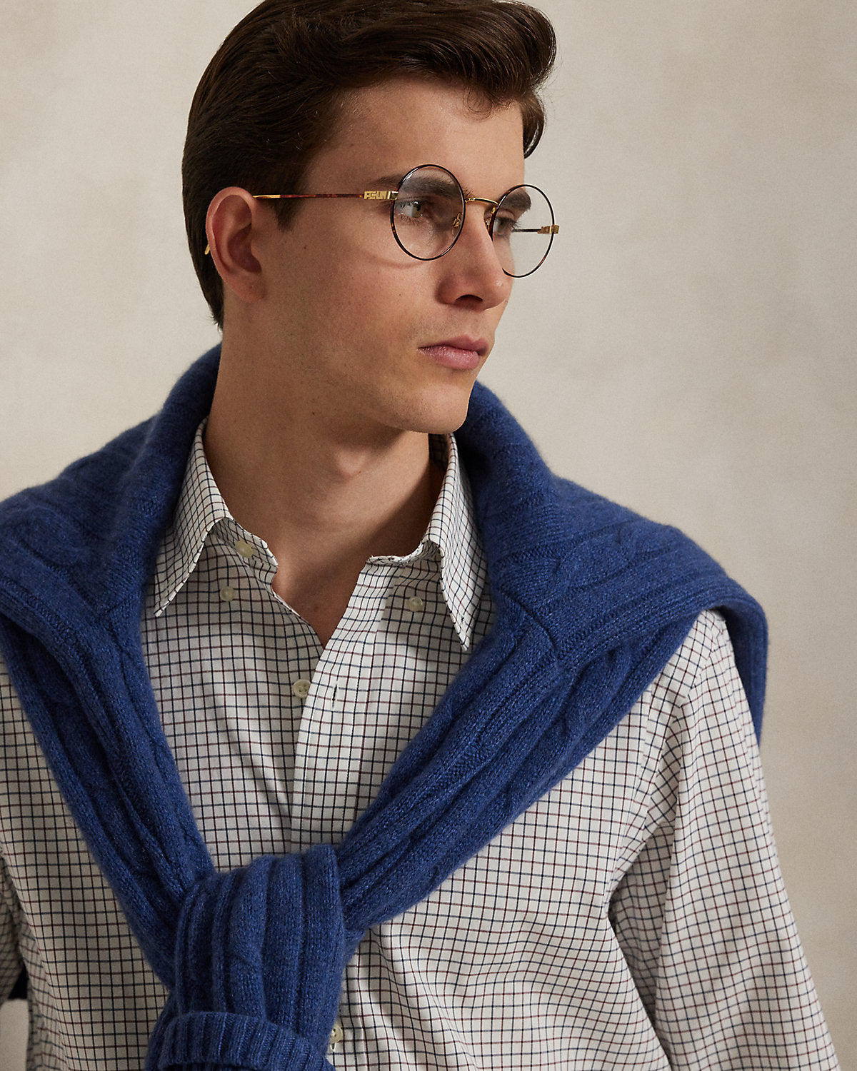 Ralph Lauren Classic Fit Tattersall Poplin Shirt