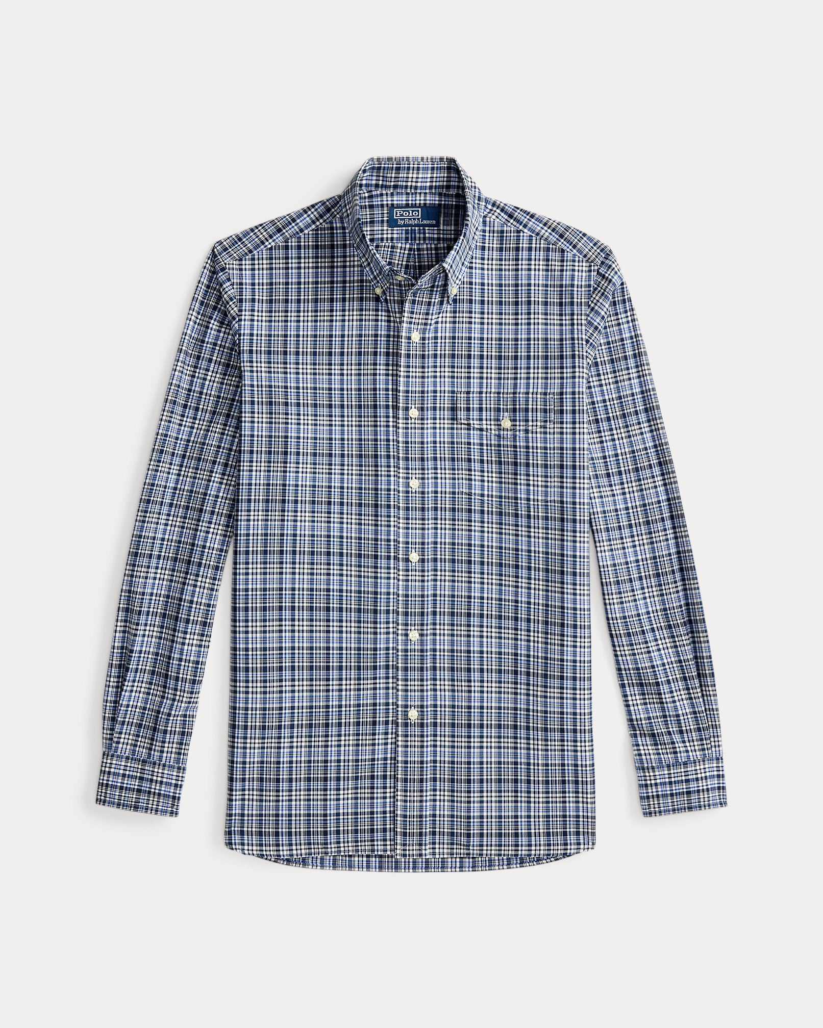 Ralph Lauren Classic Fit Plaid Poplin Shirt