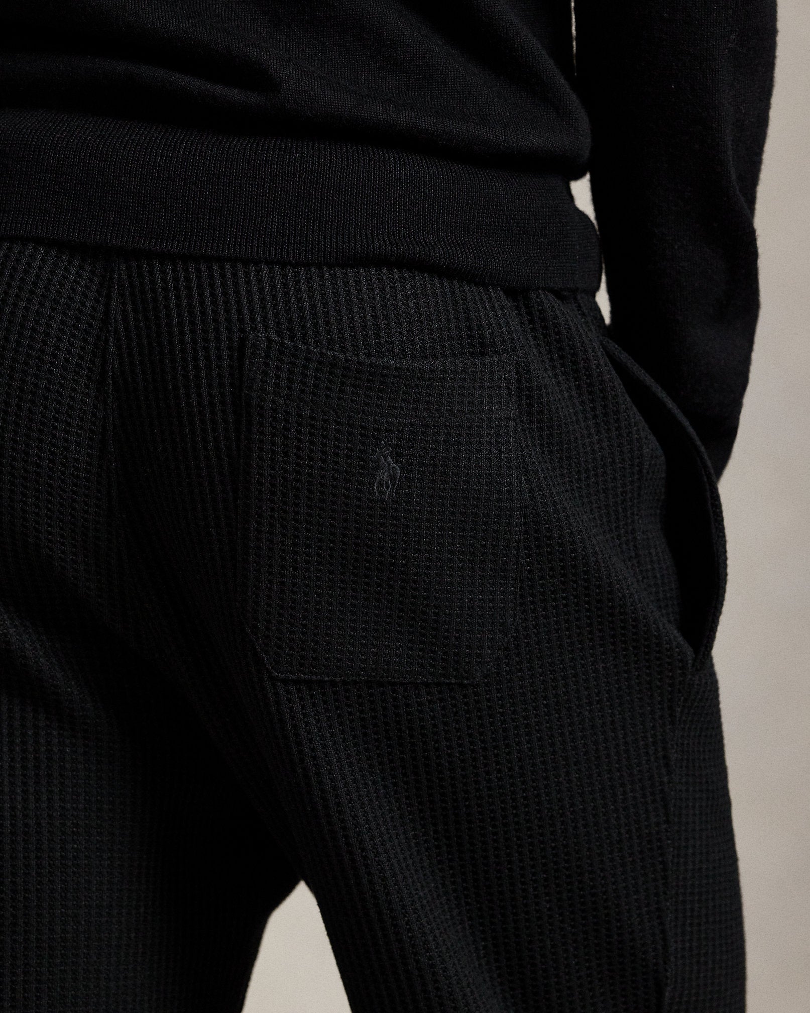 Ralph Lauren WaffleKnit Fleece Sweatpant