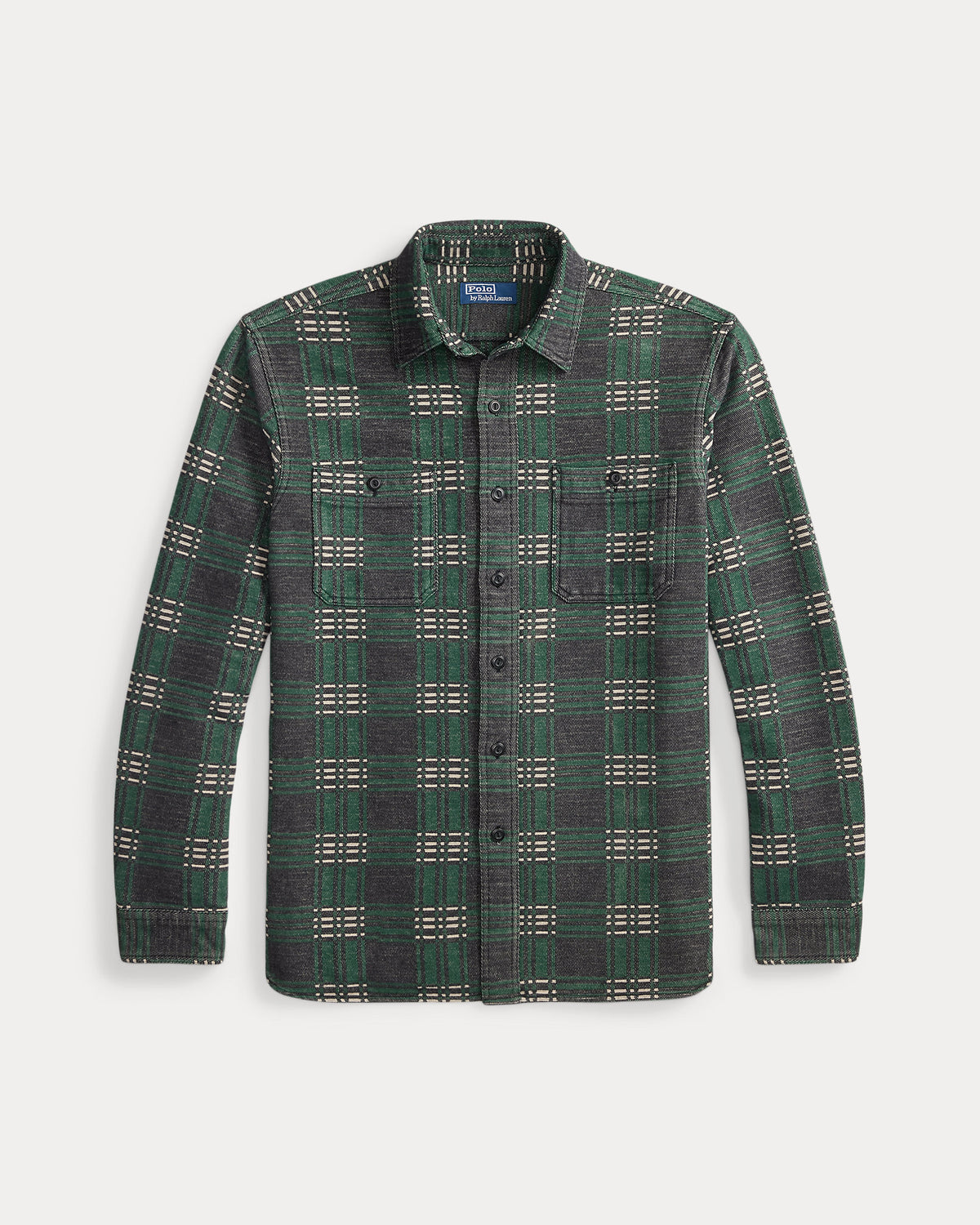Ralph Lauren Classic Fit Plaid Flannel Workshirt