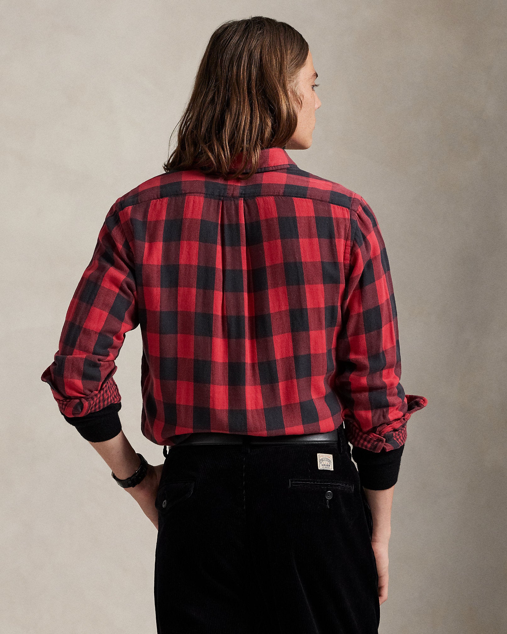 Ralph Lauren Classic Fit Plaid DoubleFaced Shirt