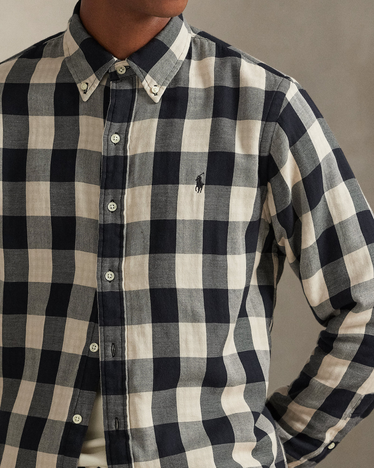 Ralph Lauren Classic Fit Plaid DoubleFaced Shirt